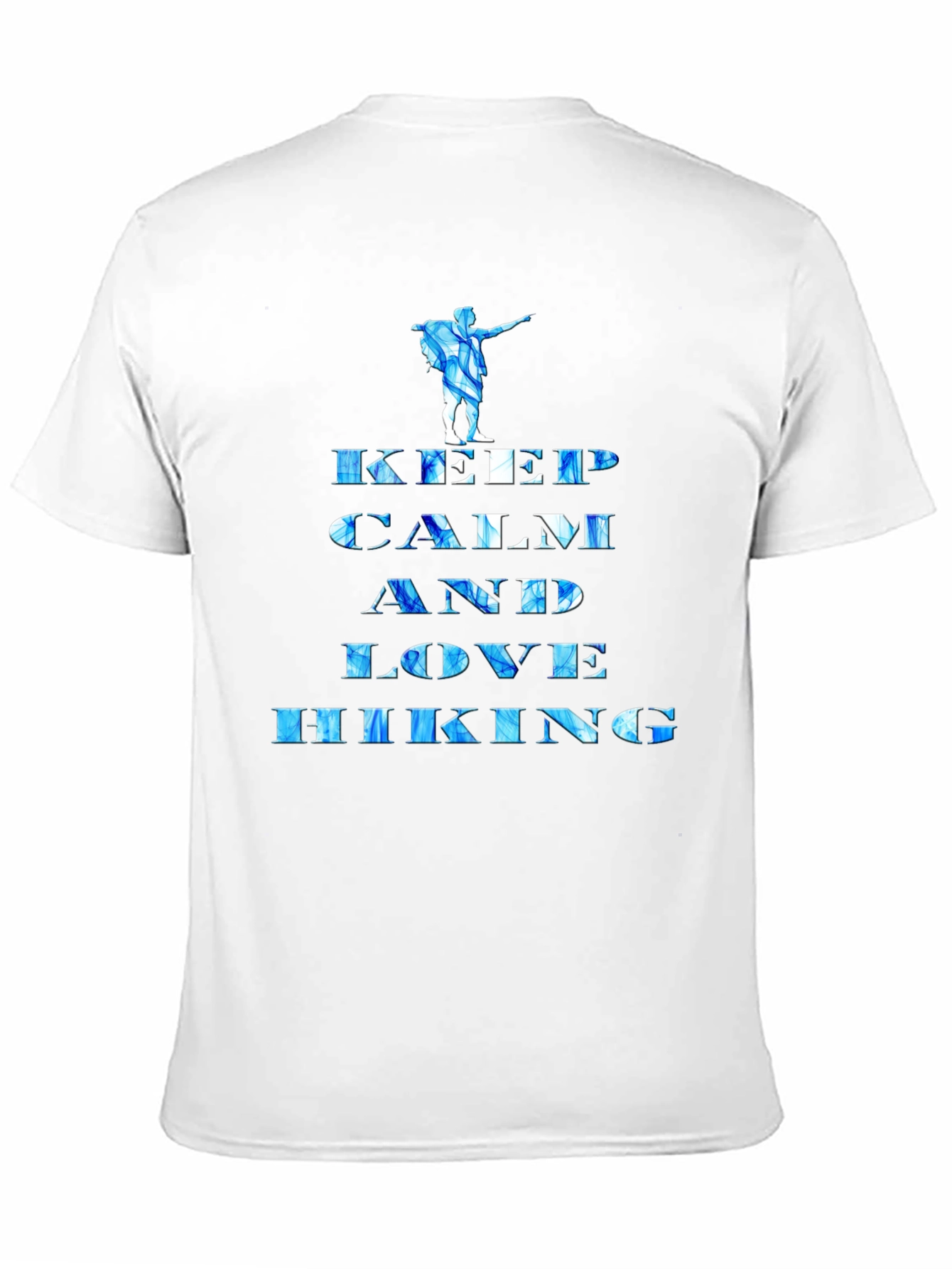 Keep Calm and Love Hiking Graphic Tee