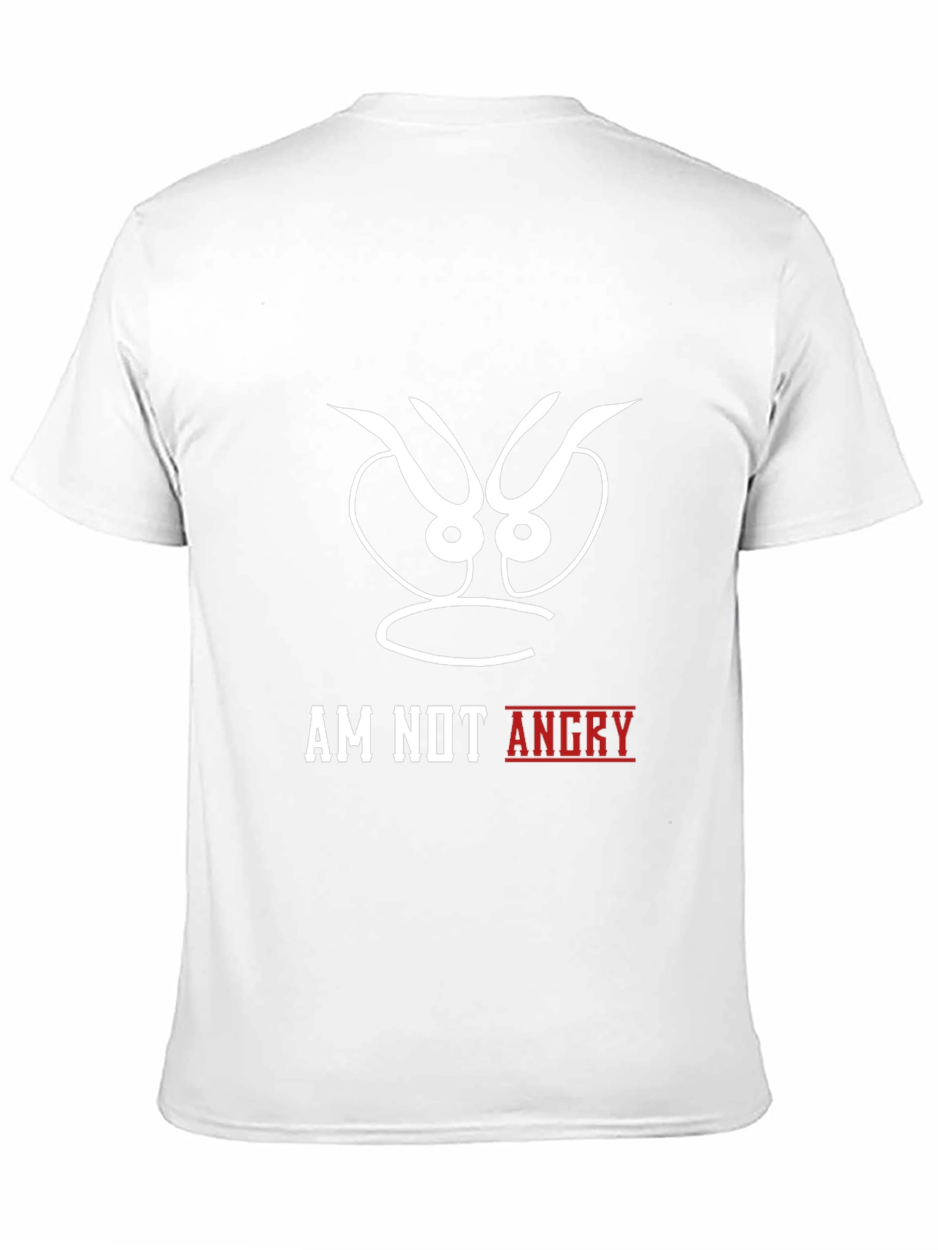 Am Not Angry Black Graphic Tee