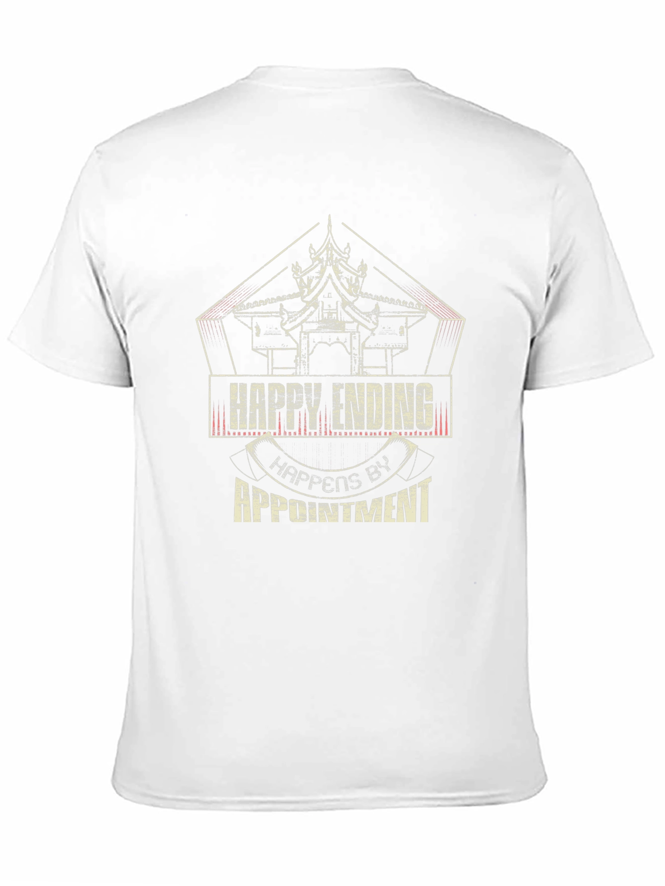 Happy Ending Happens by Appointment Black T-Shirt
