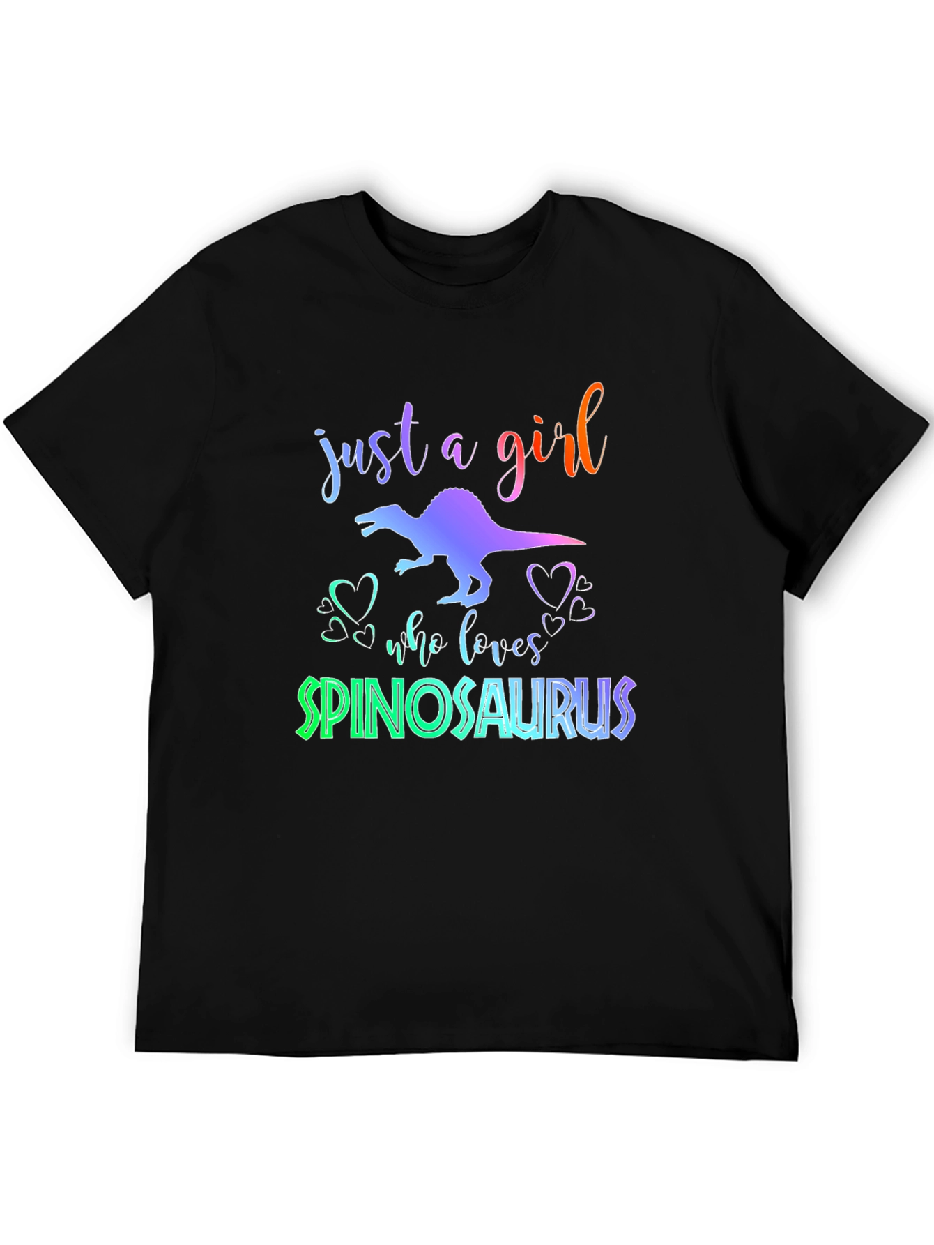 Spinosaurus Girls T-Shirt - Dinosaur Lover Tee