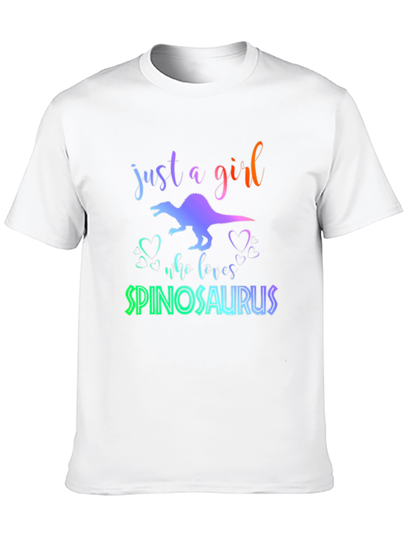Spinosaurus Girls T-Shirt - Dinosaur Lover Tee