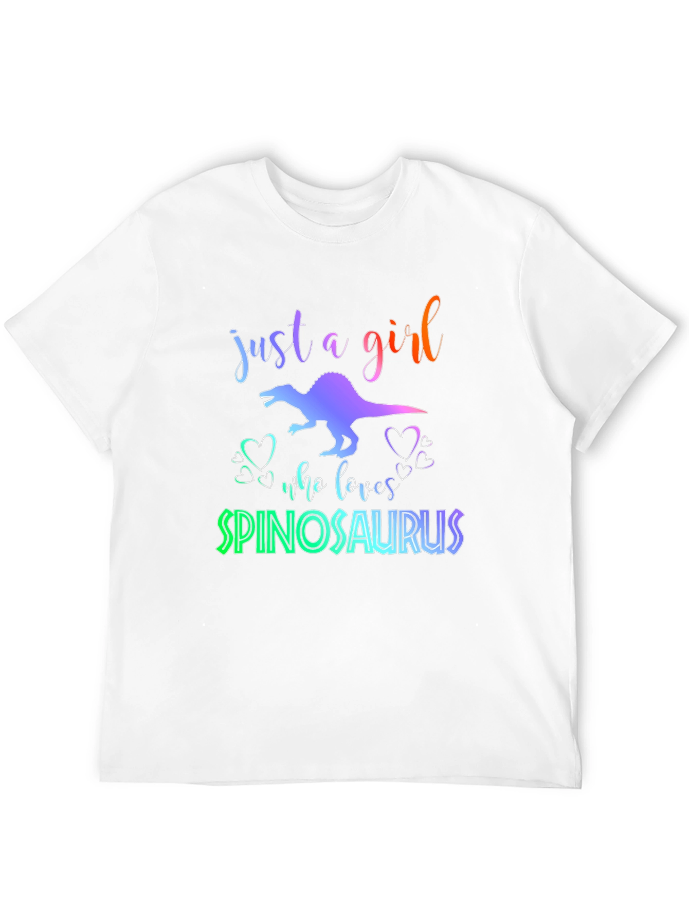 Spinosaurus Girls T-Shirt - Dinosaur Lover Tee