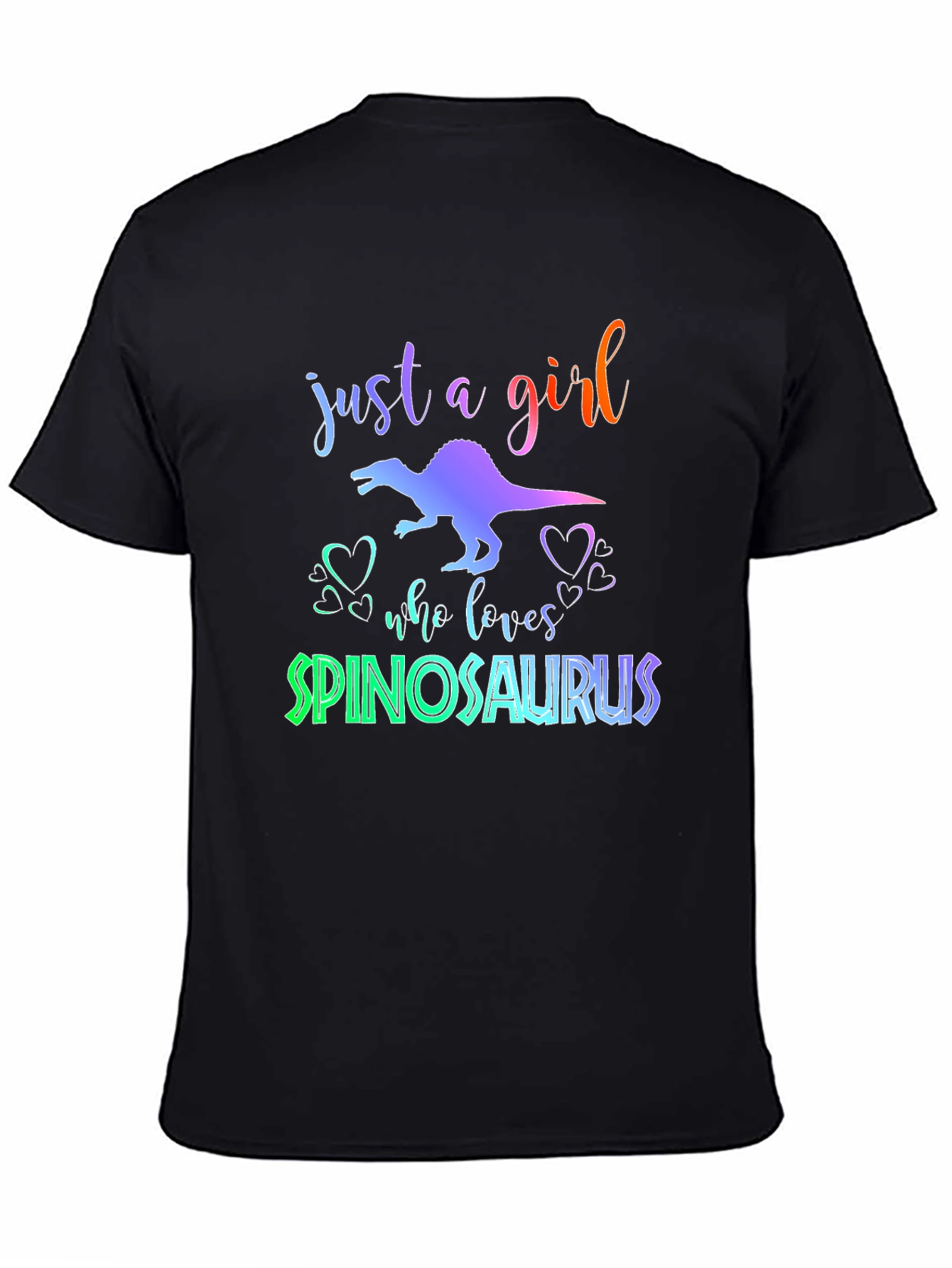 Spinosaurus Girls T-Shirt - Dinosaur Lover Tee