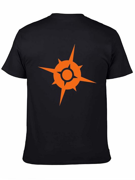 Geometric Graphic Tee - Modern Style