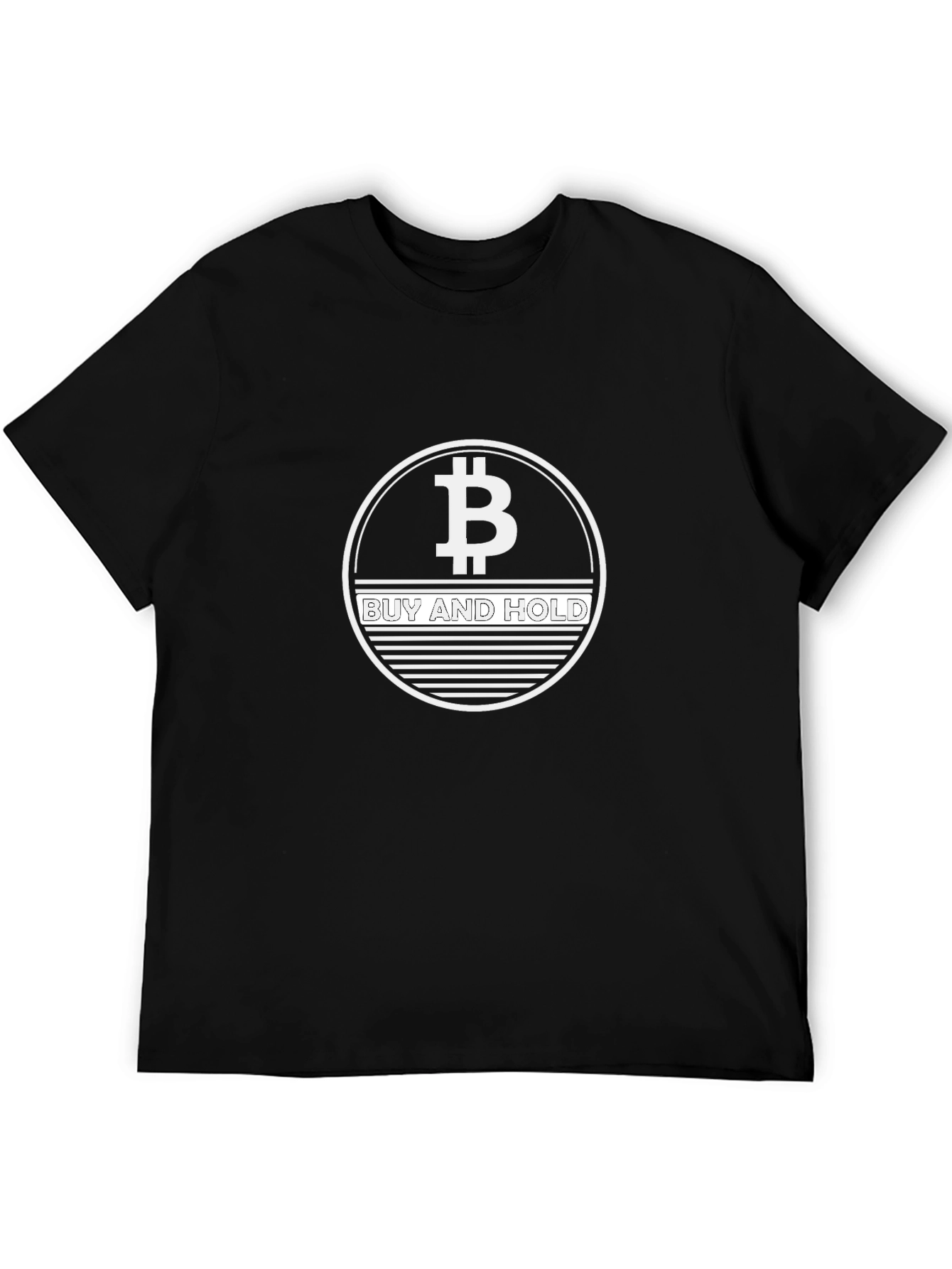 Bitcoin Buy & Hold Black T-Shirt