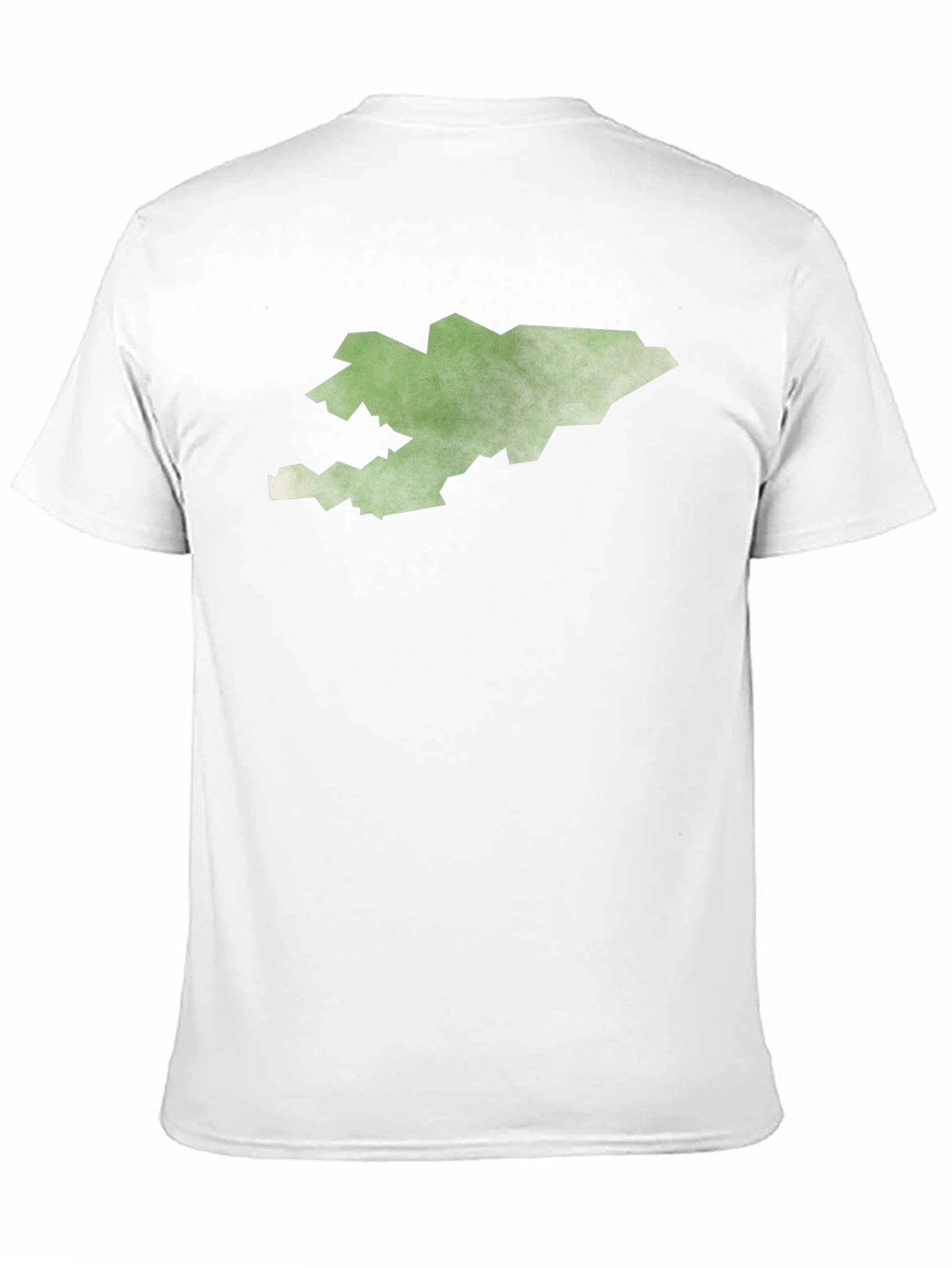 Kyrgyzstan Map Graphic Tee - Black Cotton T-Shirt