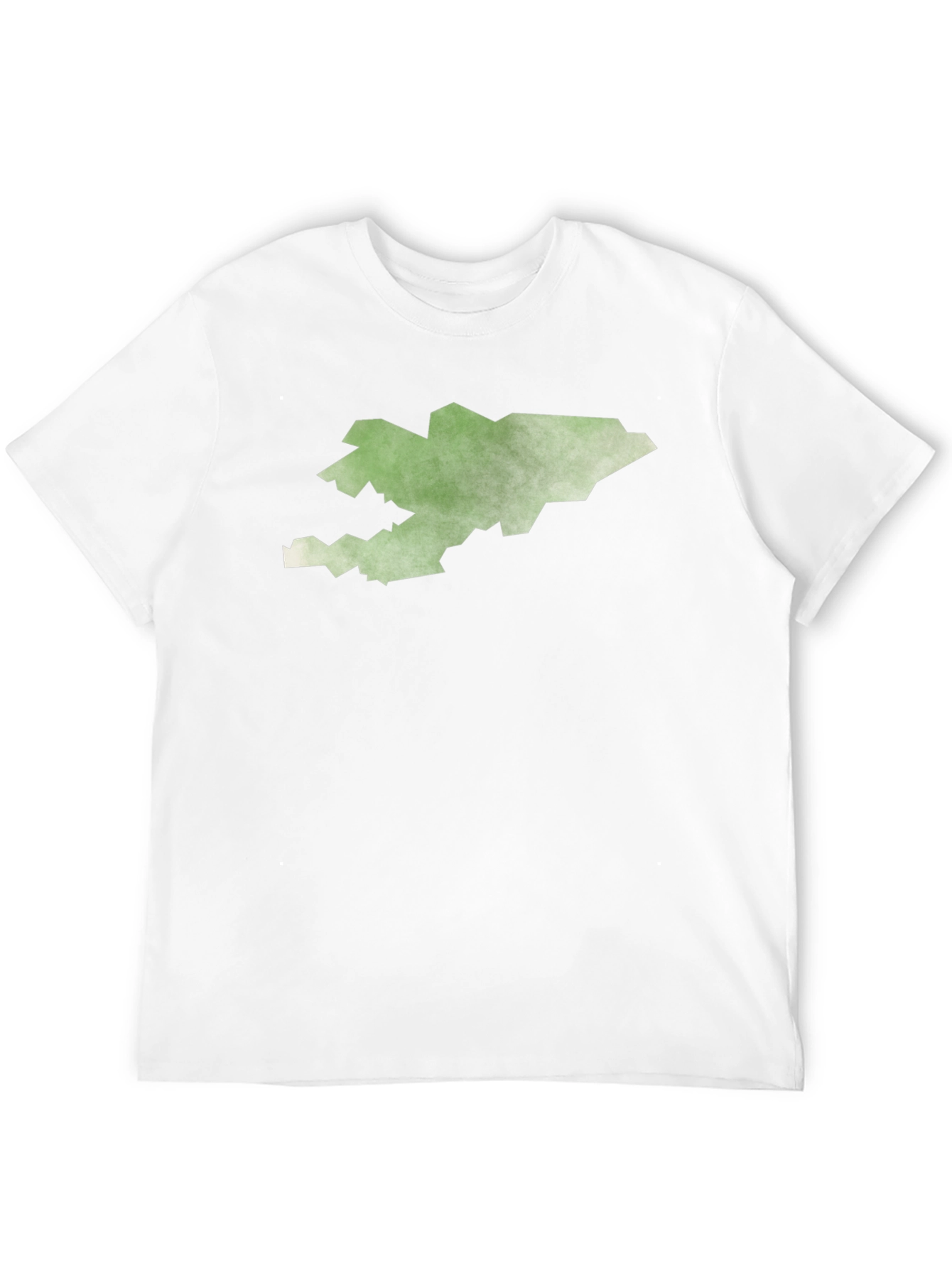 Kyrgyzstan Map Graphic Tee - Black Cotton T-Shirt