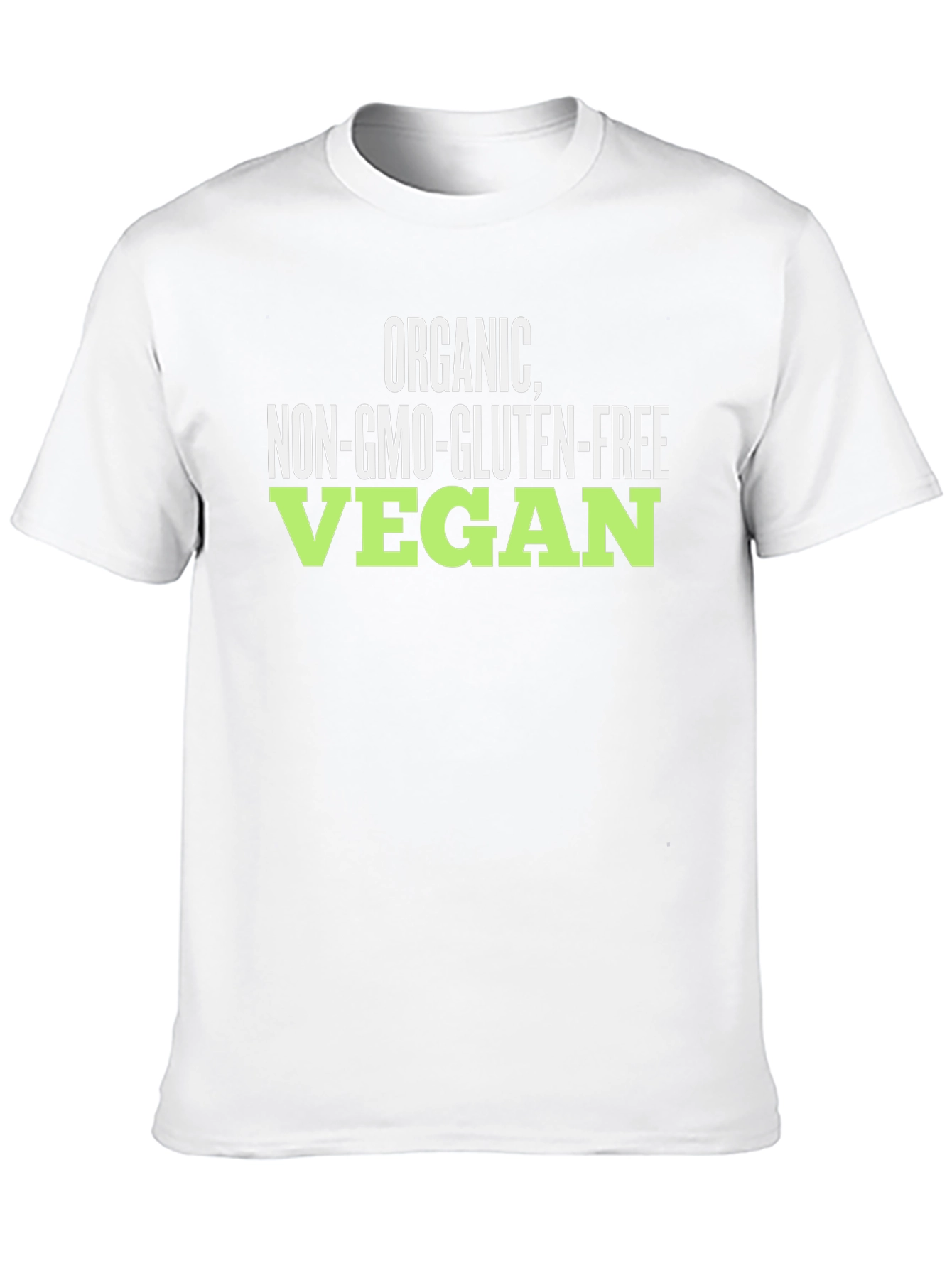 Organic Vegan T-Shirt - Non-GMO Gluten-Free