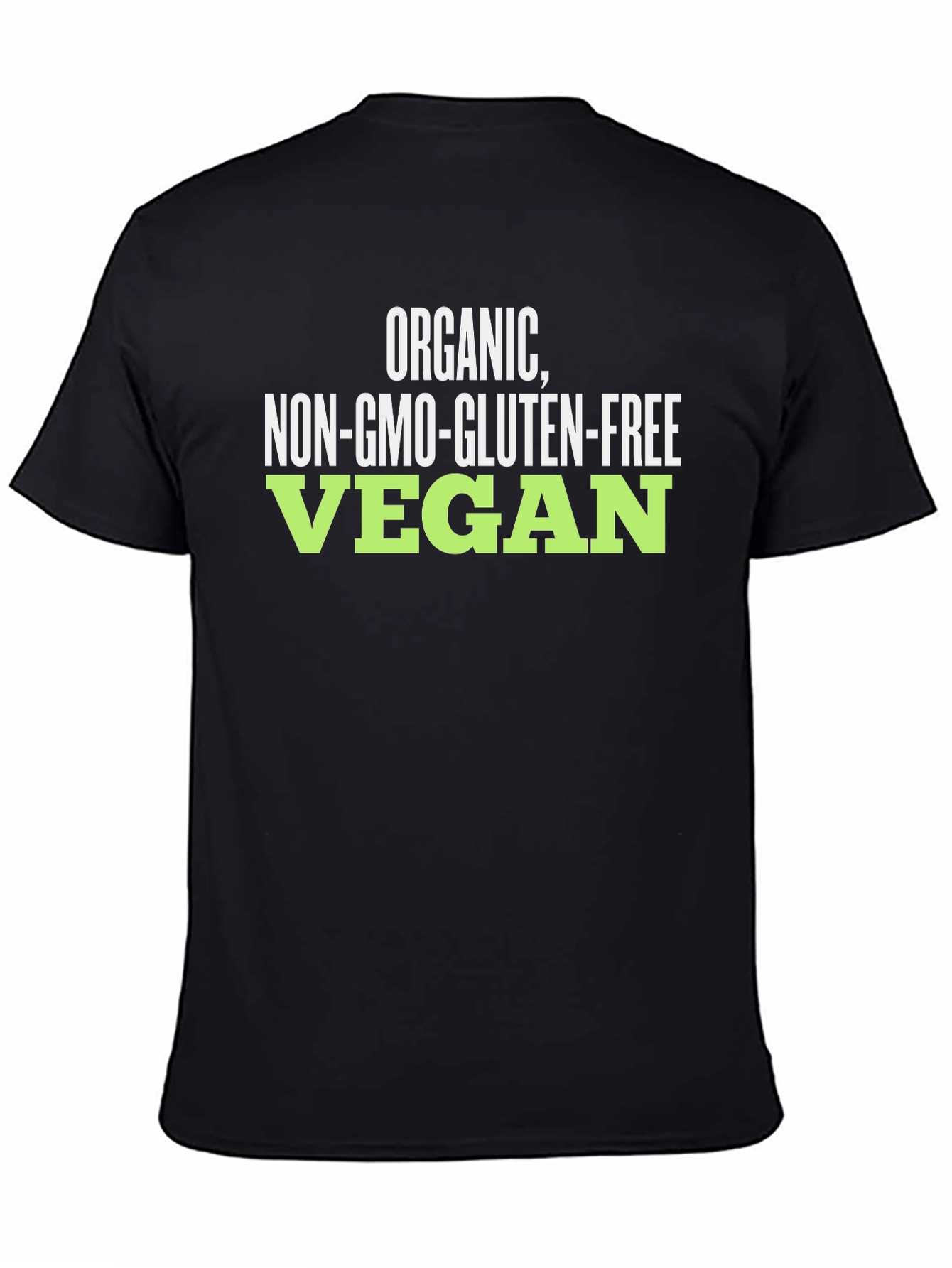 Organic Vegan T-Shirt - Non-GMO Gluten-Free