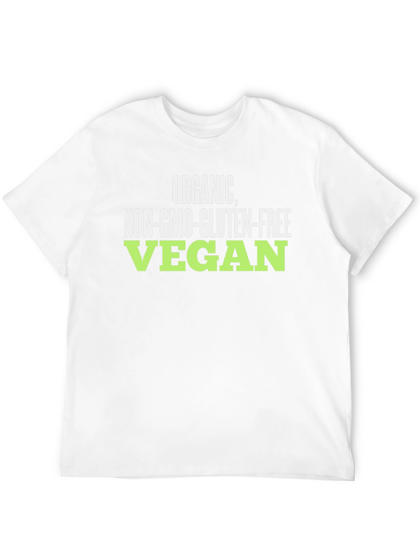 Organic Vegan T-Shirt - Non-GMO Gluten-Free