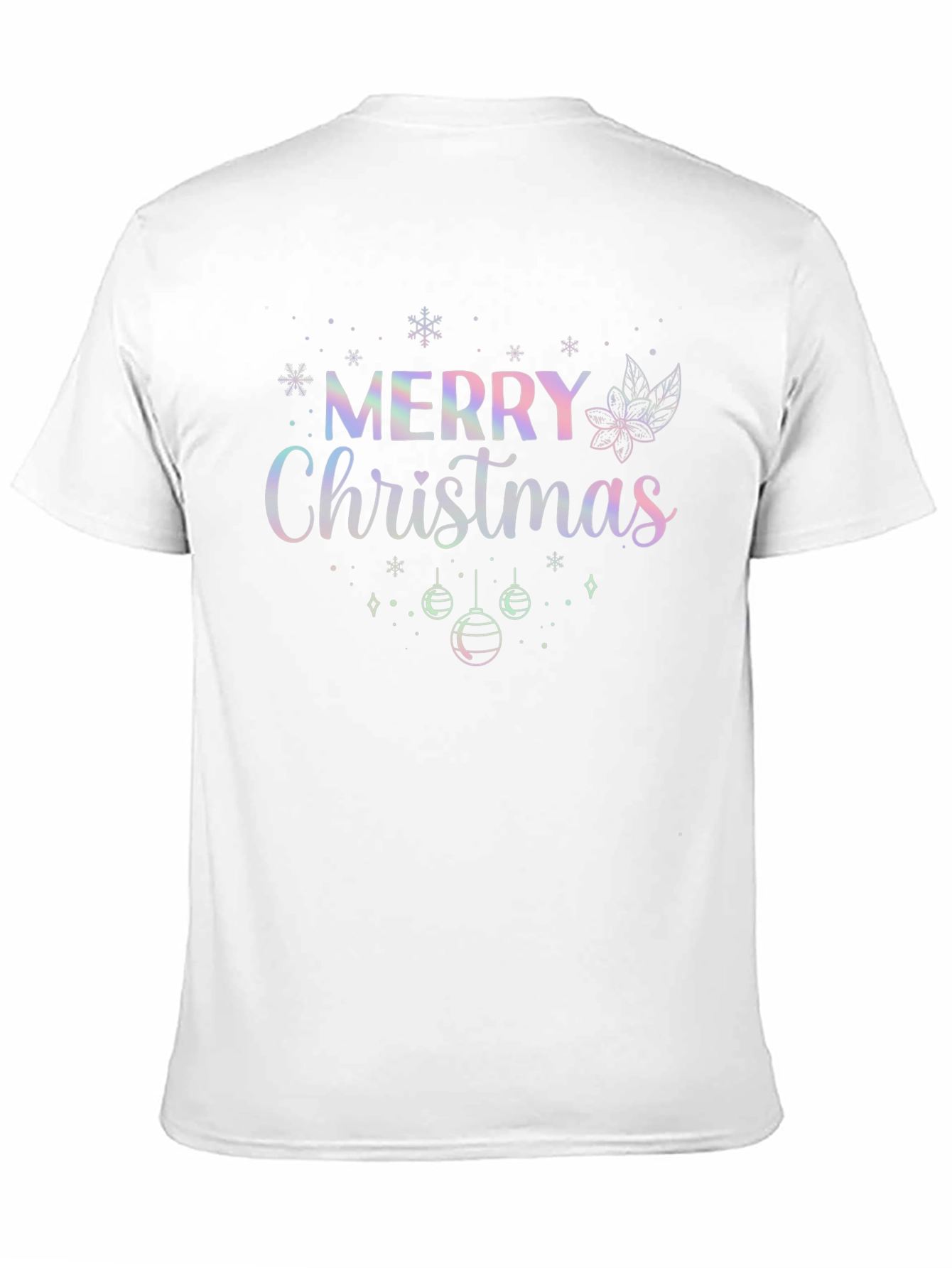 Merry Christmas Graphic Tee - Holiday Celebration