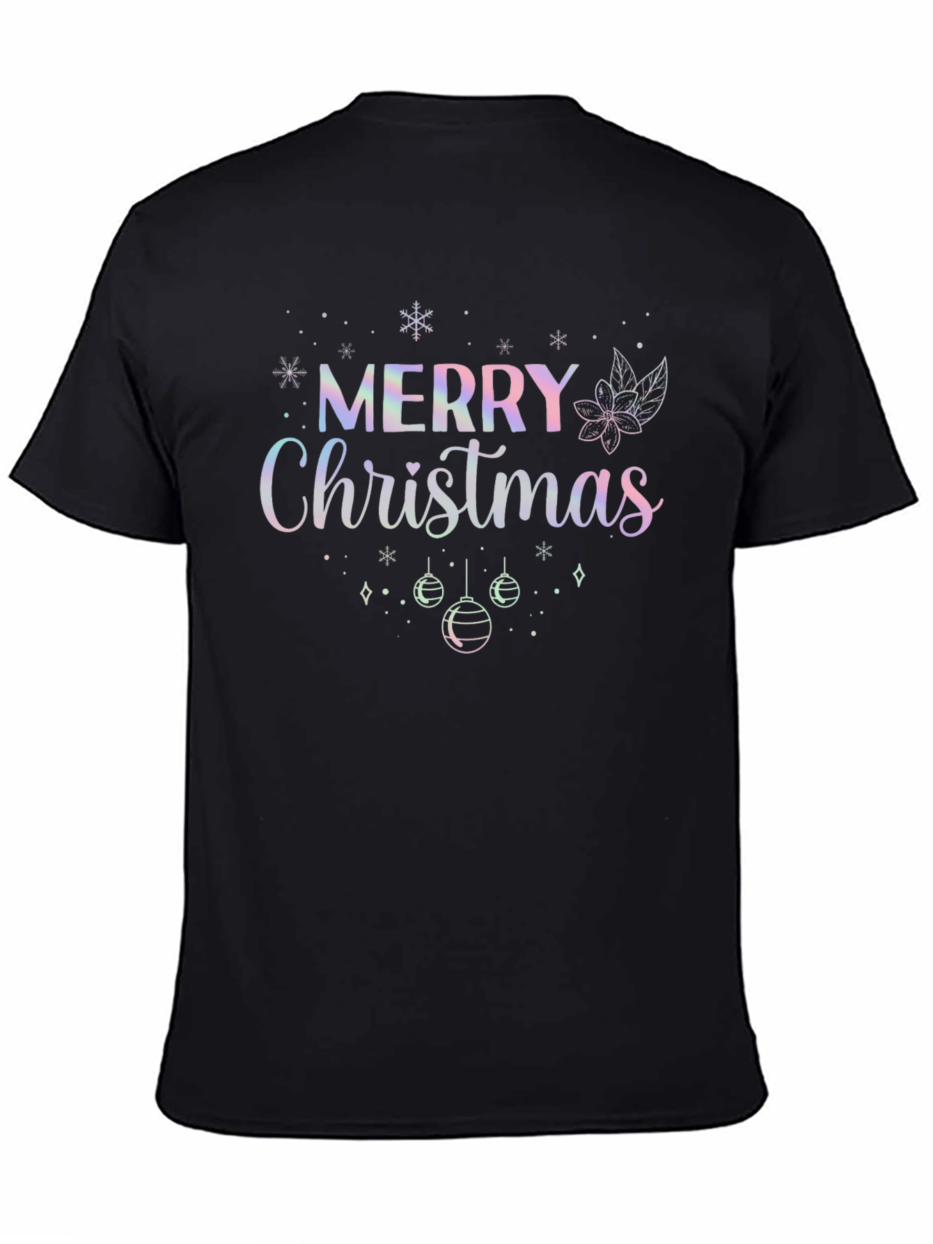 Merry Christmas Graphic Tee - Holiday Celebration