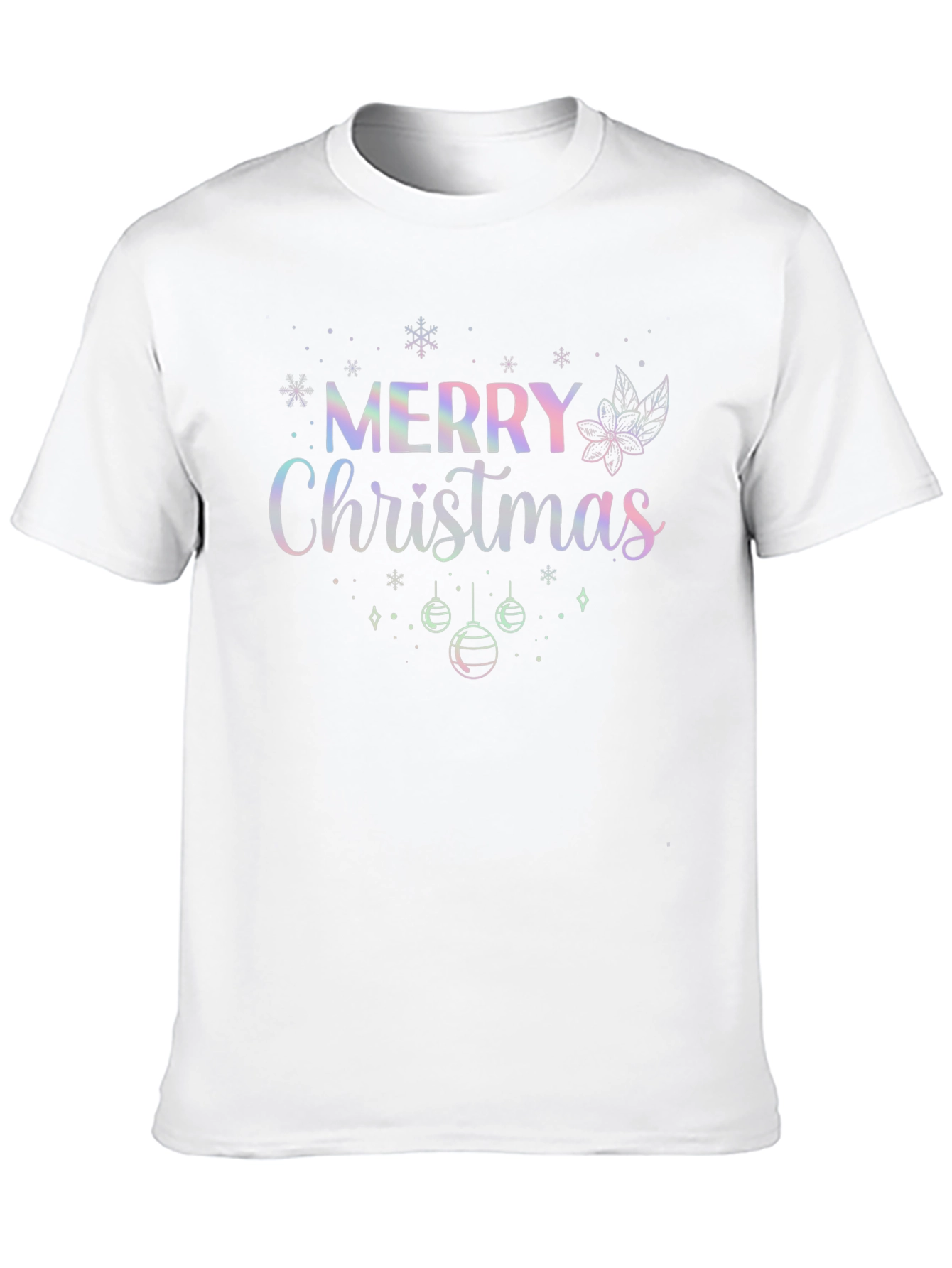 Merry Christmas Graphic Tee - Holiday Celebration
