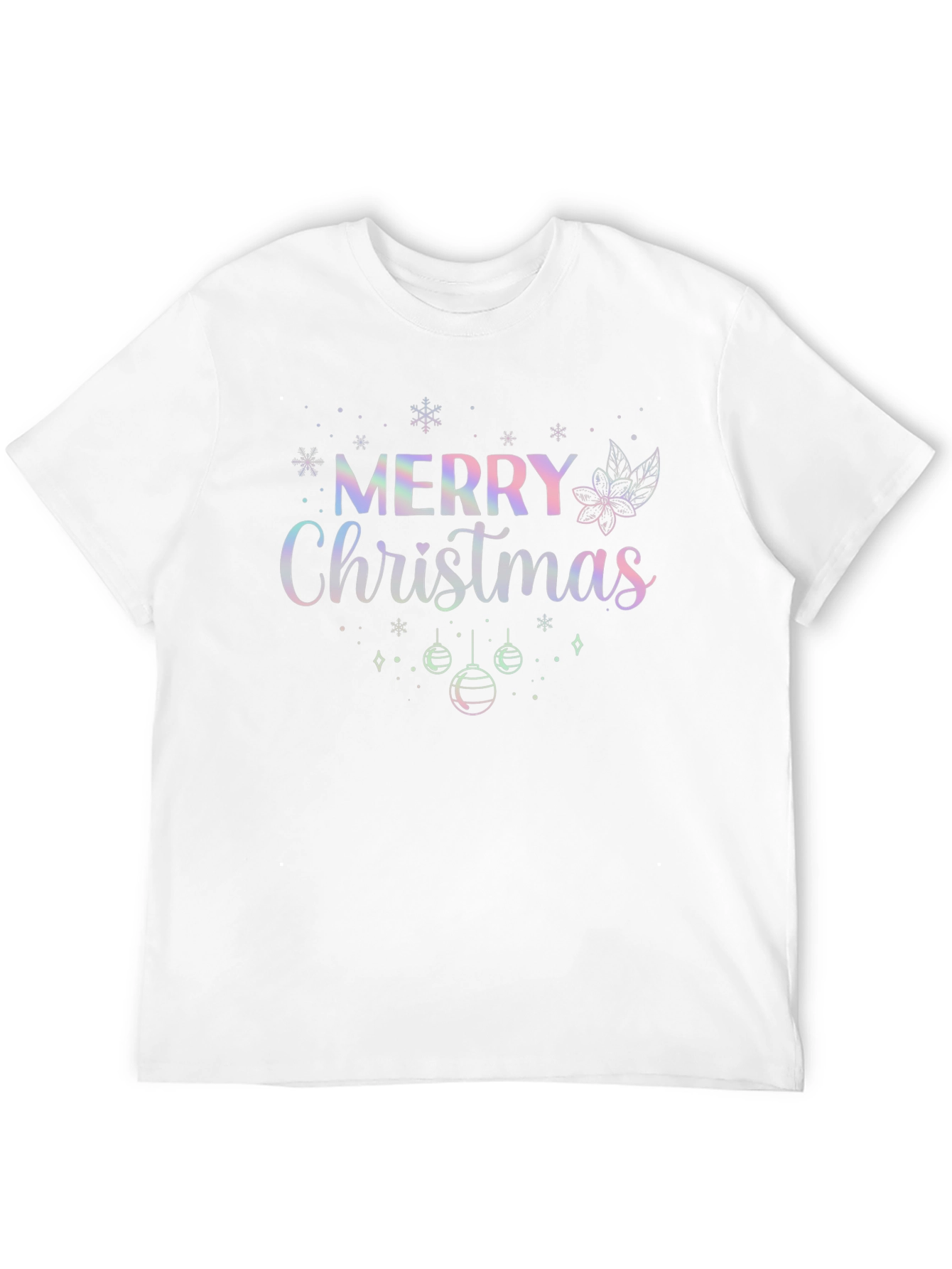 Merry Christmas Graphic Tee - Holiday Celebration