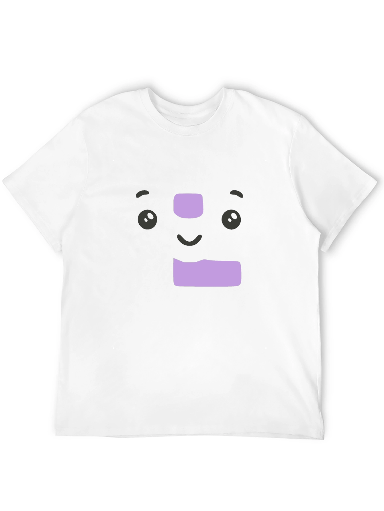 Unique Cartoon Face Graphic T-Shirt