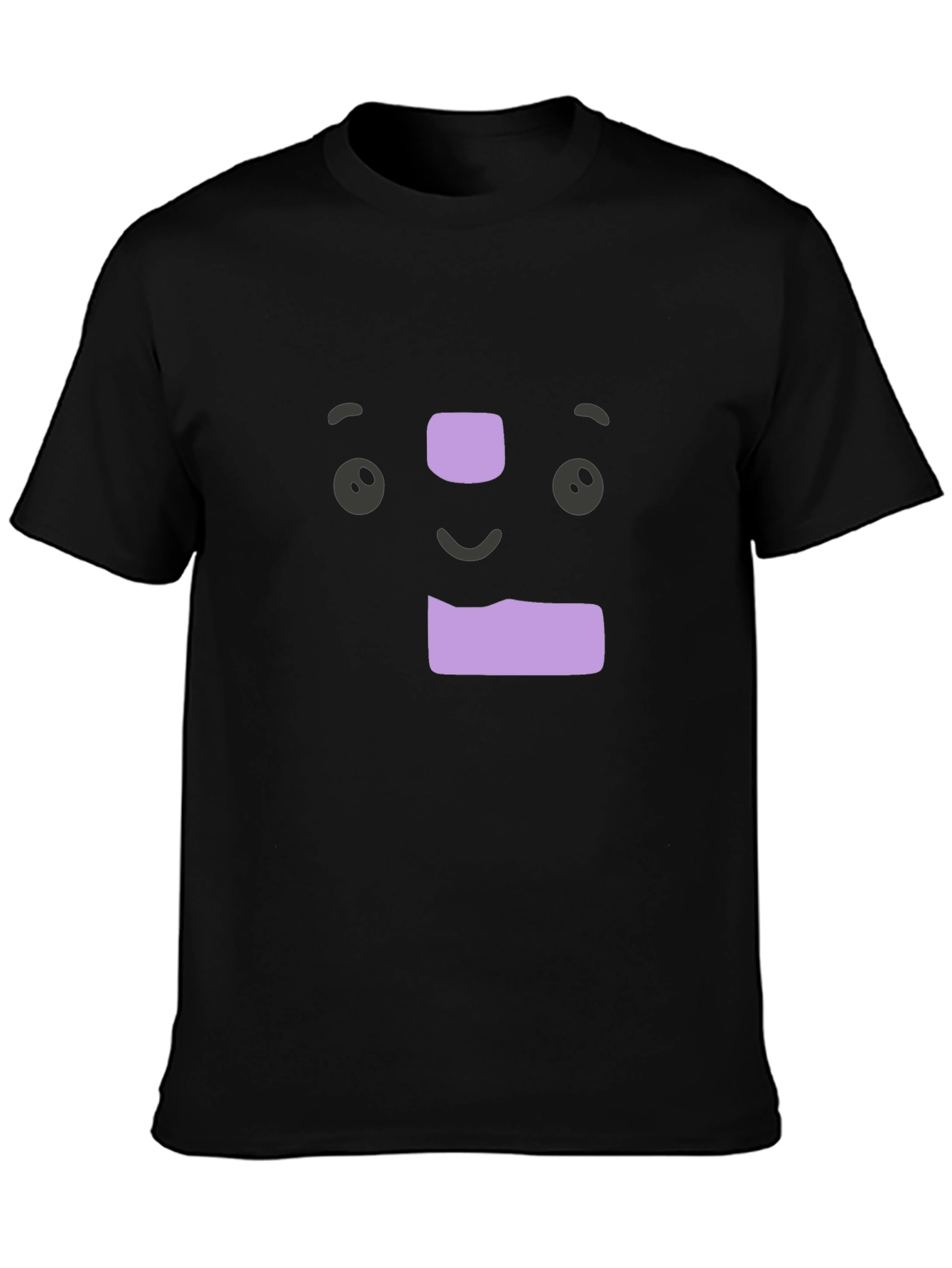 Unique Cartoon Face Graphic T-Shirt