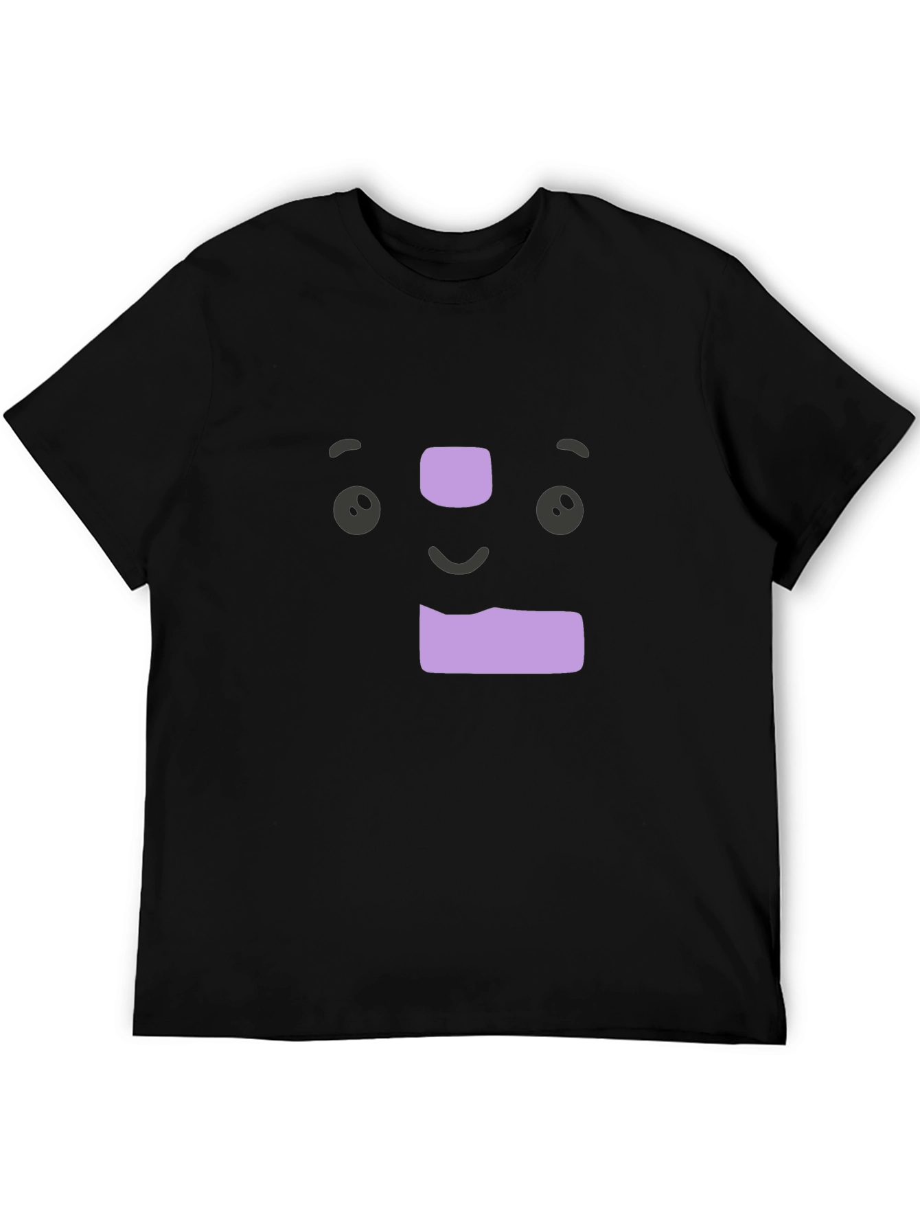 Unique Cartoon Face Graphic T-Shirt
