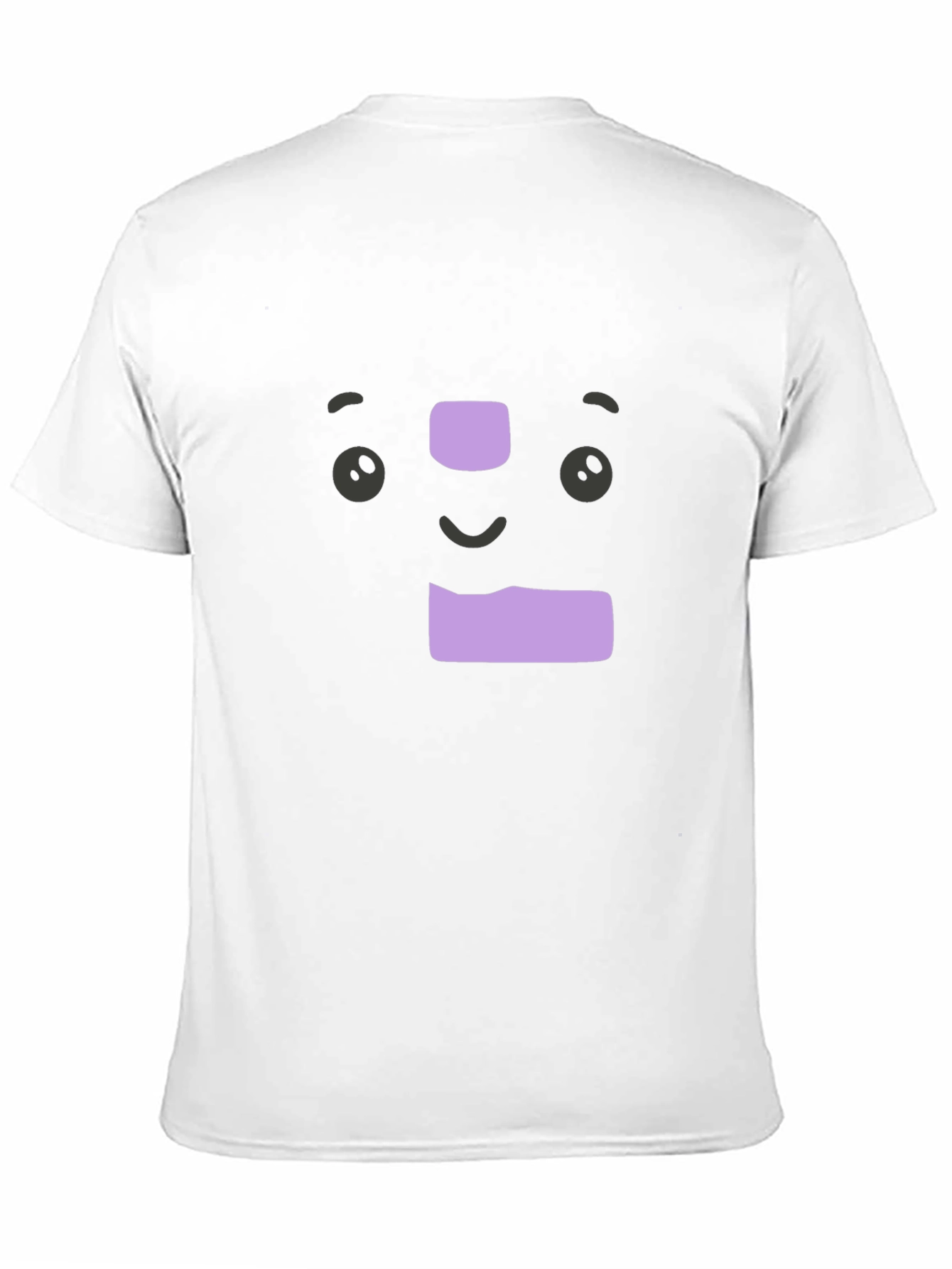 Unique Cartoon Face Graphic T-Shirt