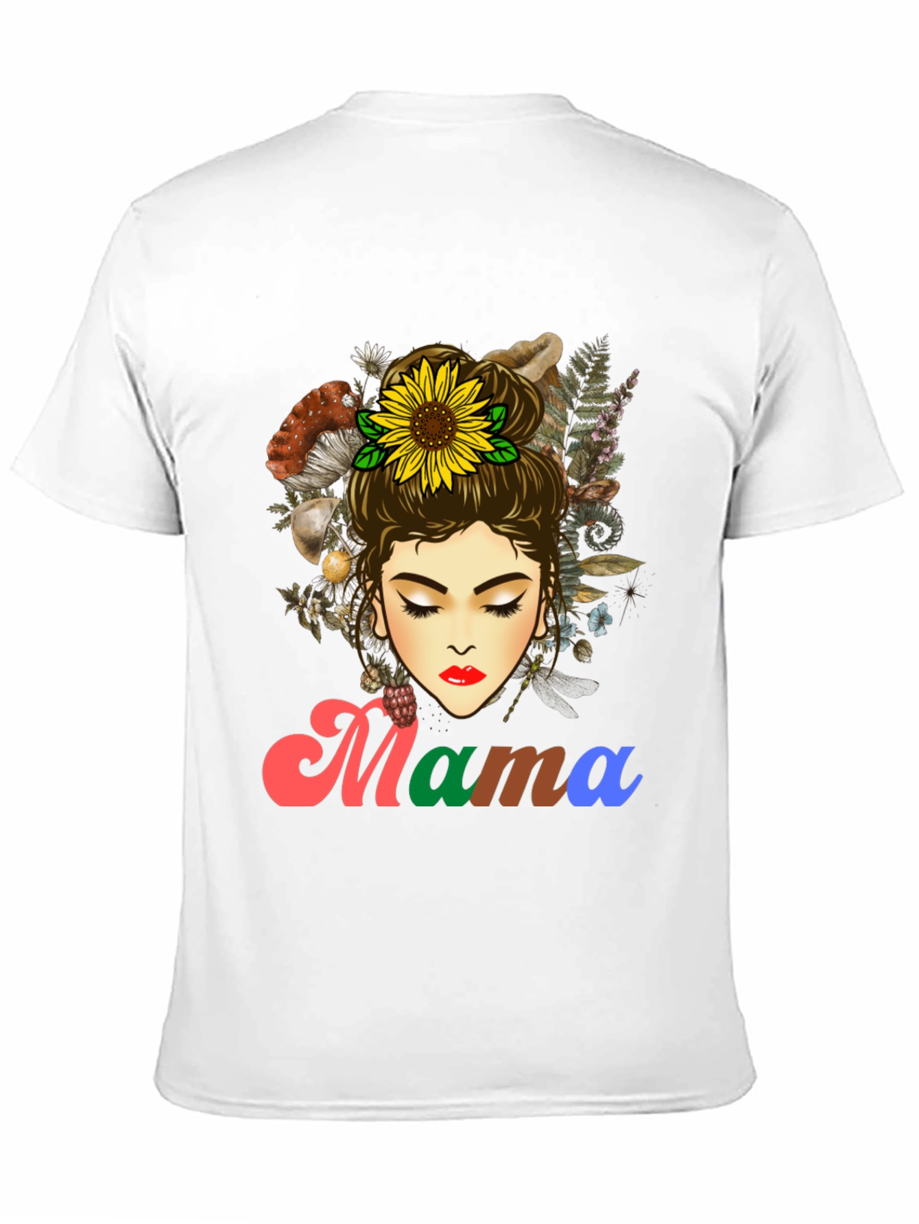 Mama Sunflower Graphic T-Shirt