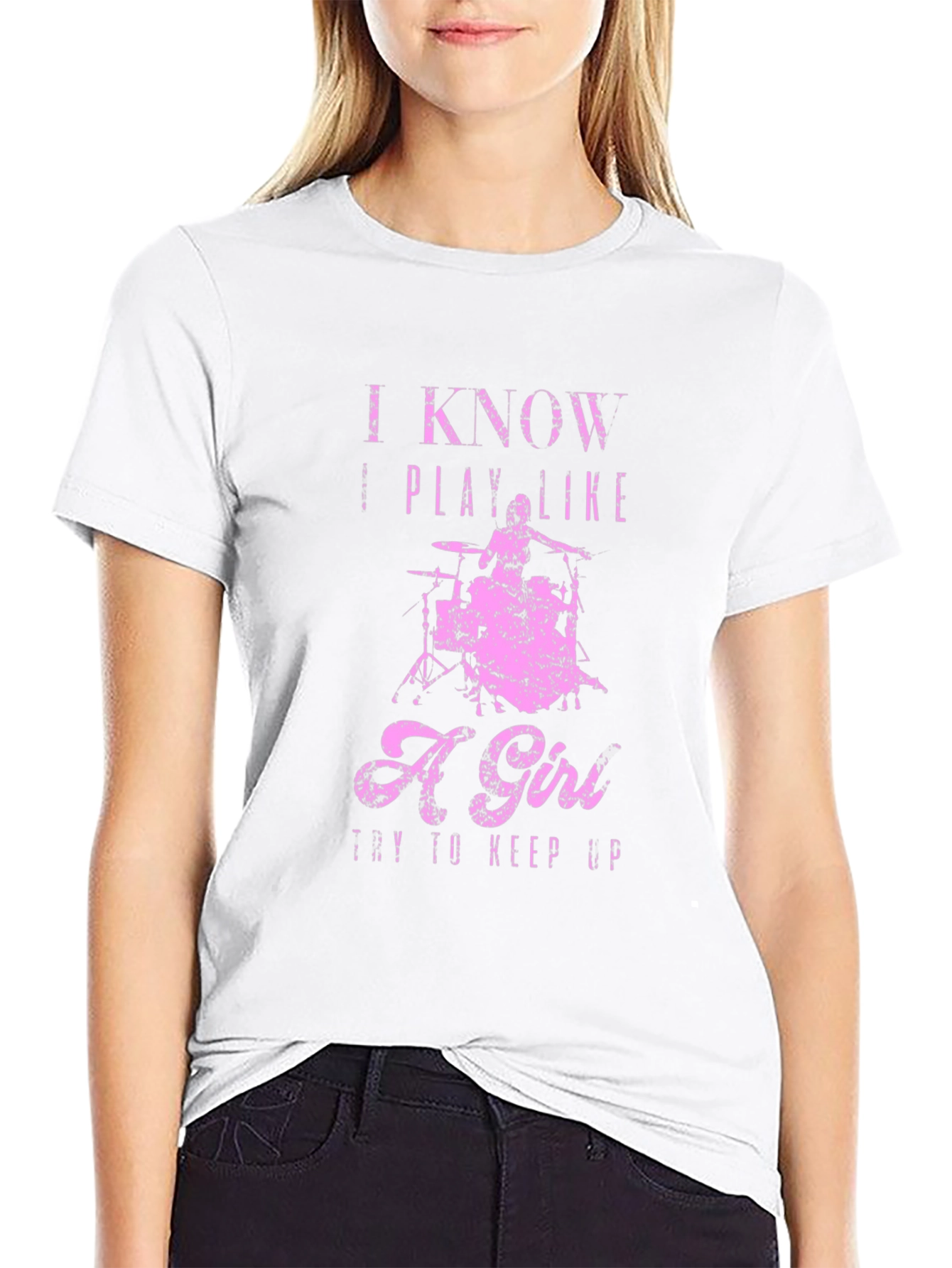 I Know I Play Like A Girl T-Shirt