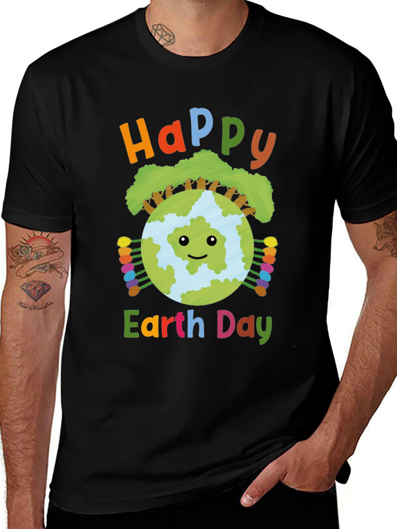 Happy Earth Day T-Shirt - Earth Graphic Tee