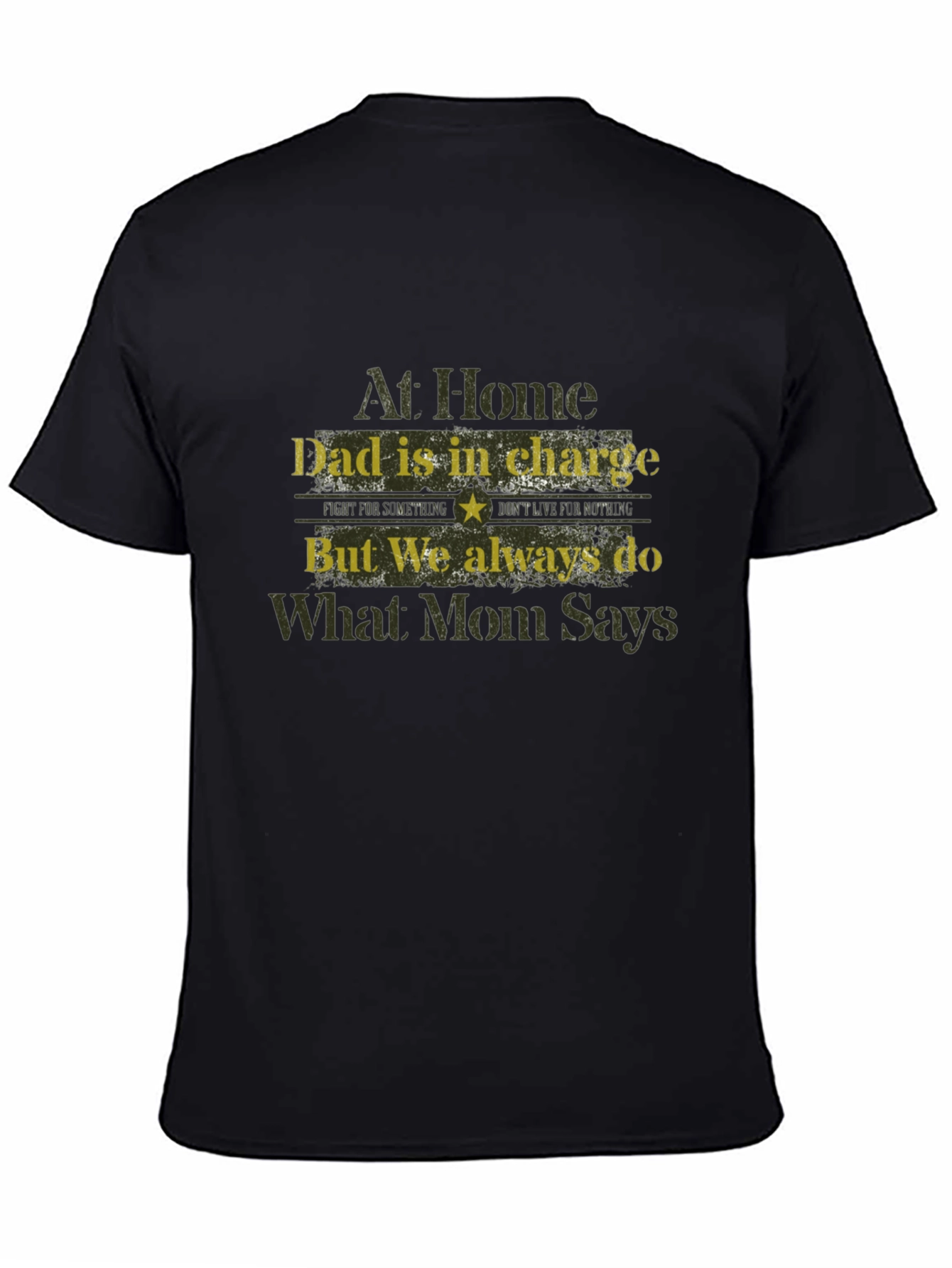 Dad Is In Charge Mens Graphic T-Shirt