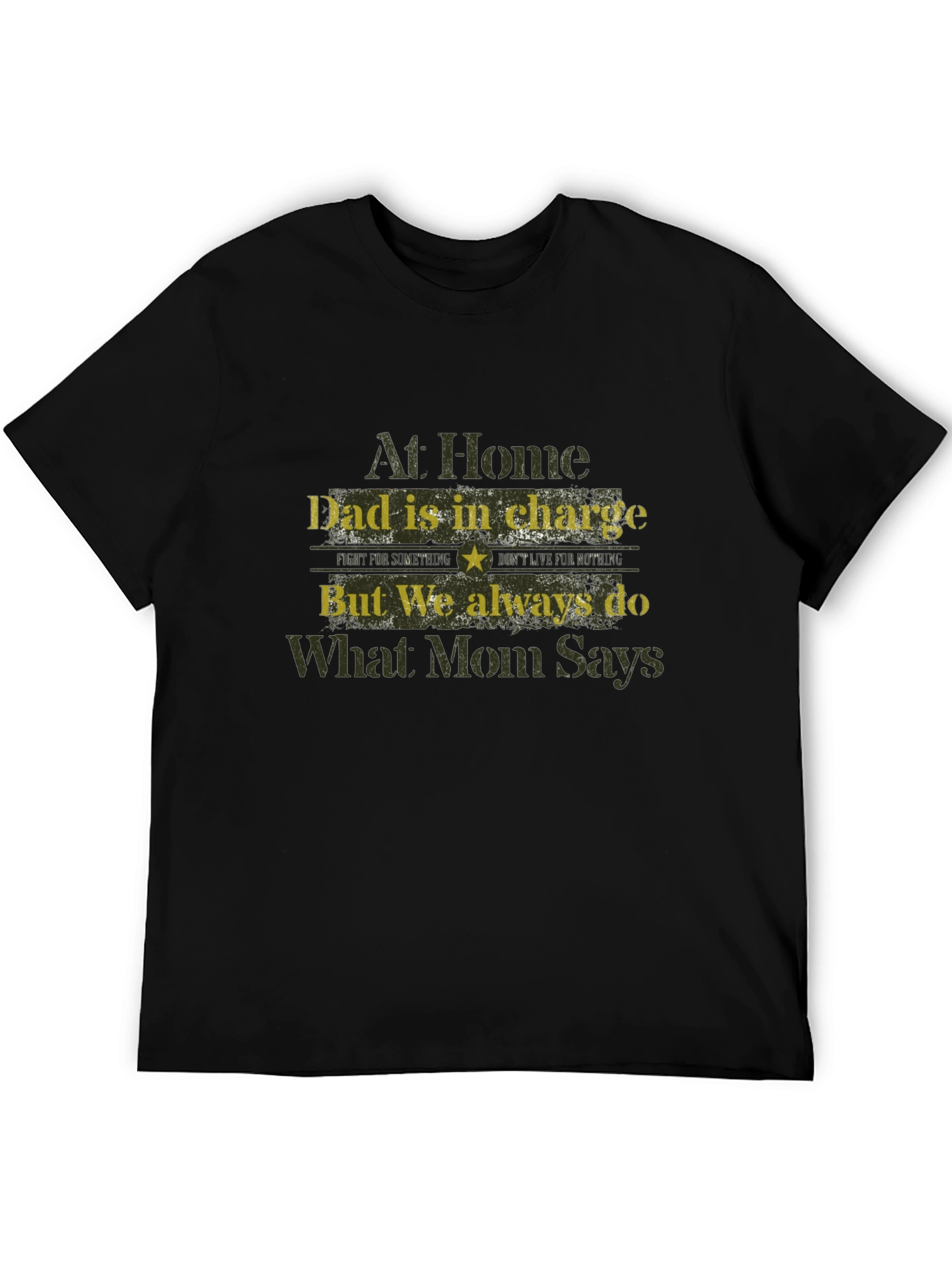 Dad Is In Charge Mens Graphic T-Shirt