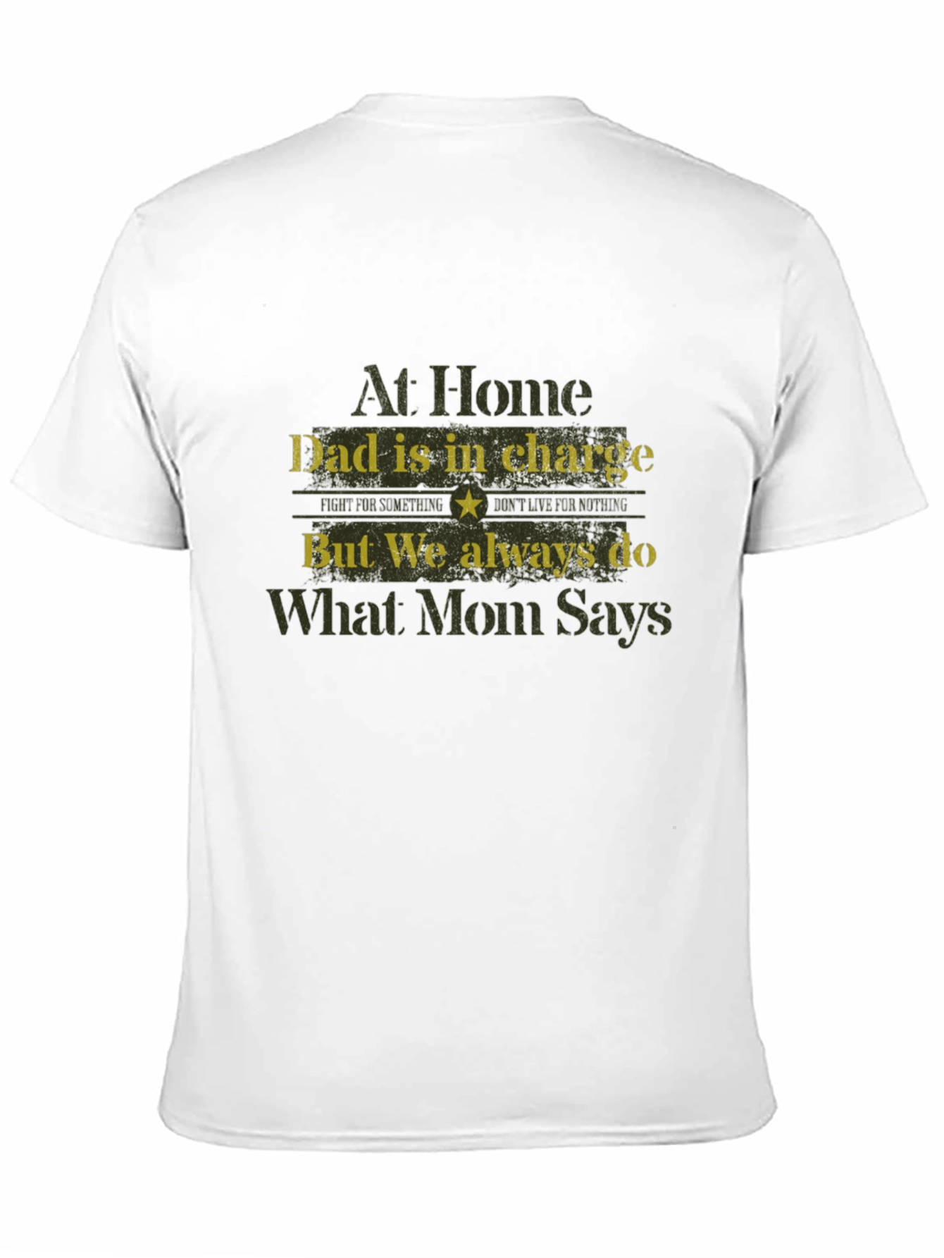 Dad Is In Charge Mens Graphic T-Shirt