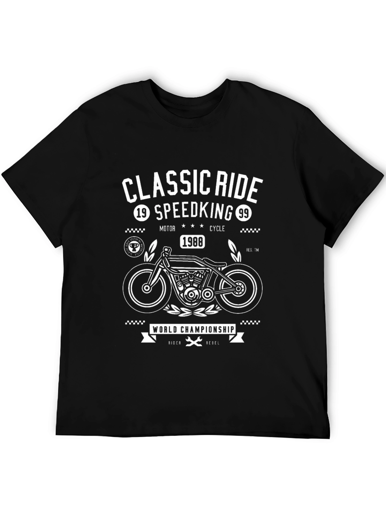 Classic Ride Motorcycle Graphic T-Shirt