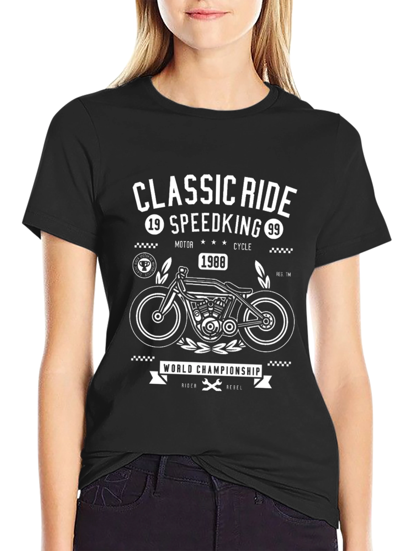 Classic Ride Motorcycle Graphic T-Shirt