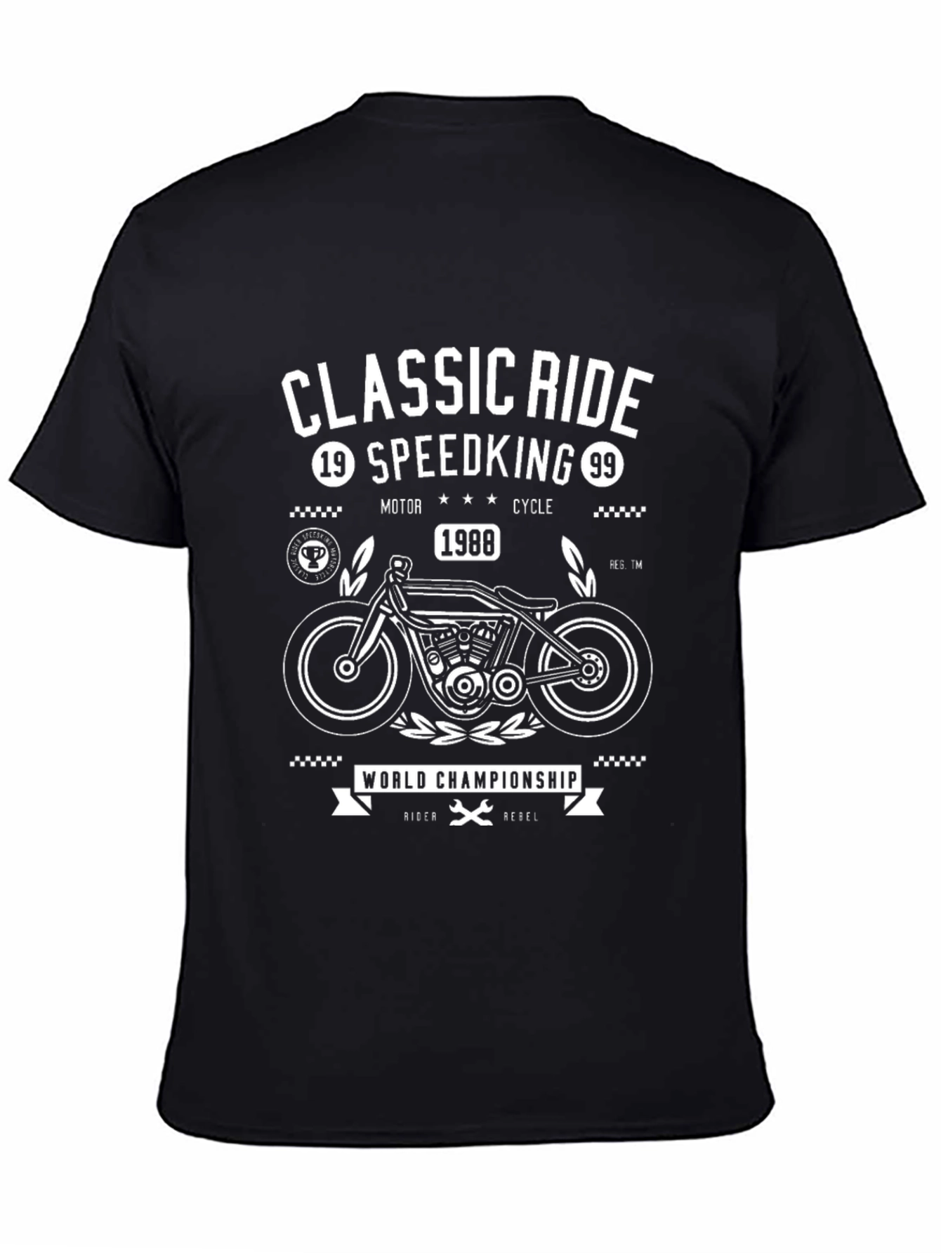 Classic Ride Motorcycle Graphic T-Shirt