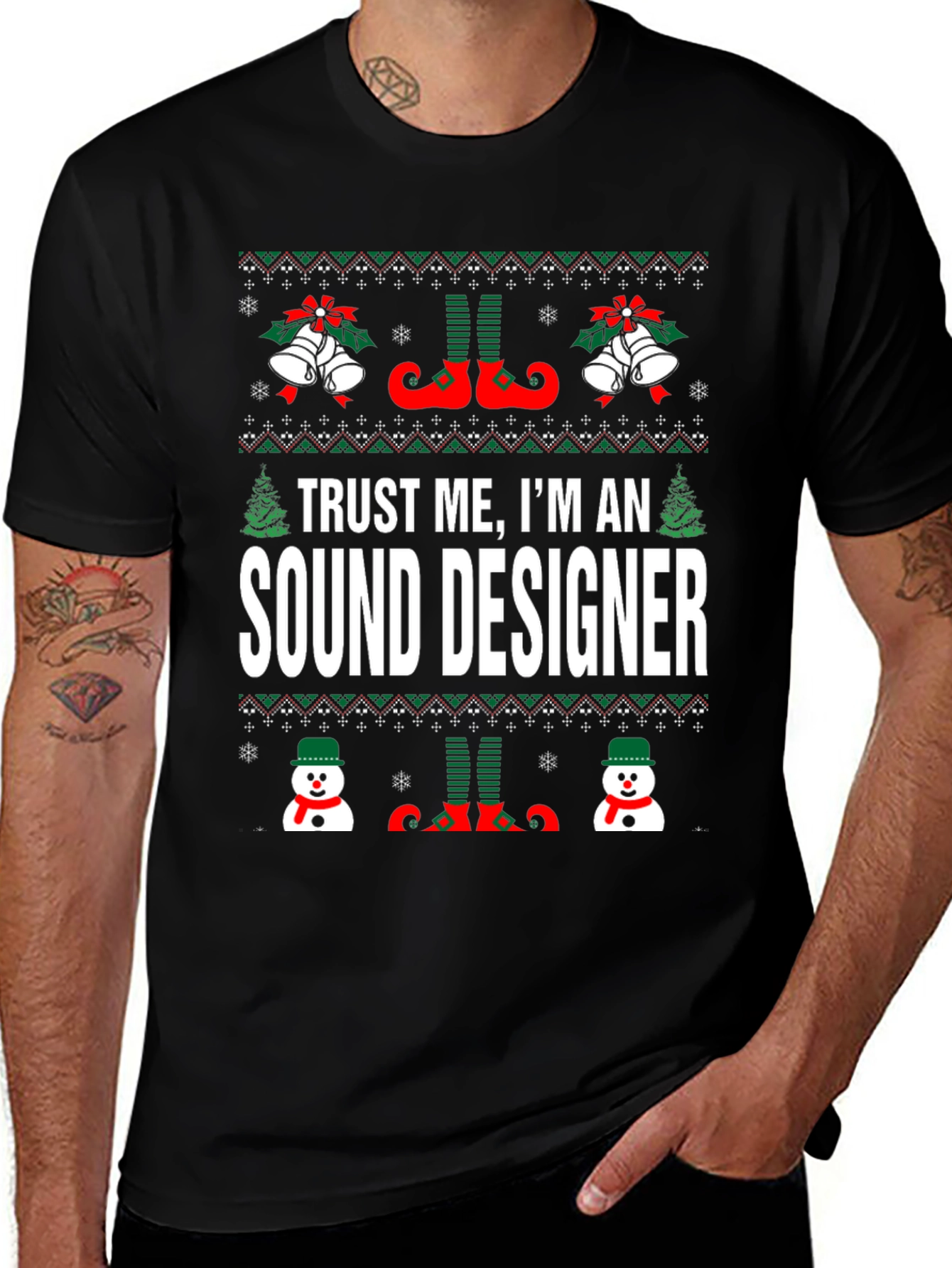 Trust Me Im a Sound Designer Christmas T-Shirt