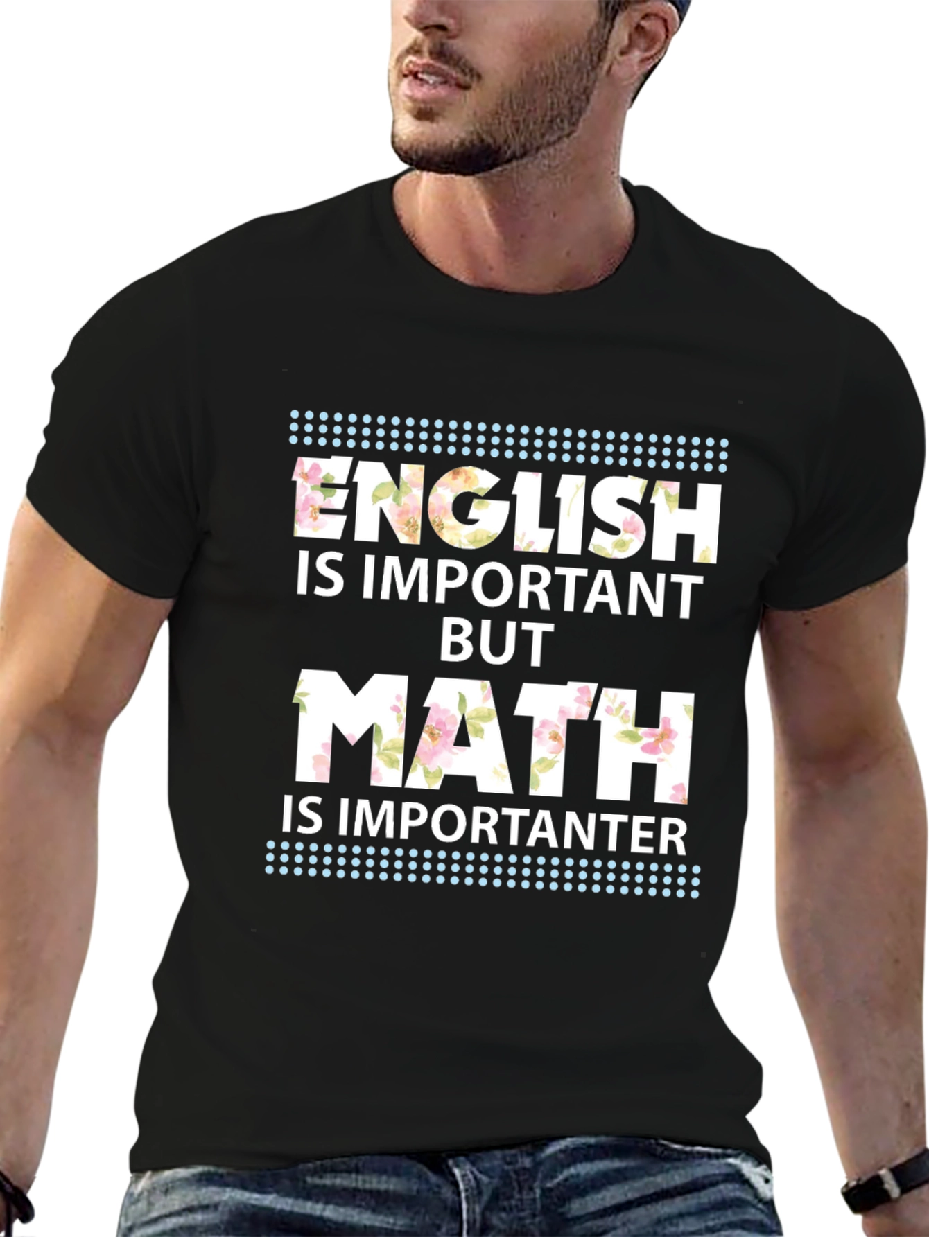 English vs Math Graphic Tee - Importanter!