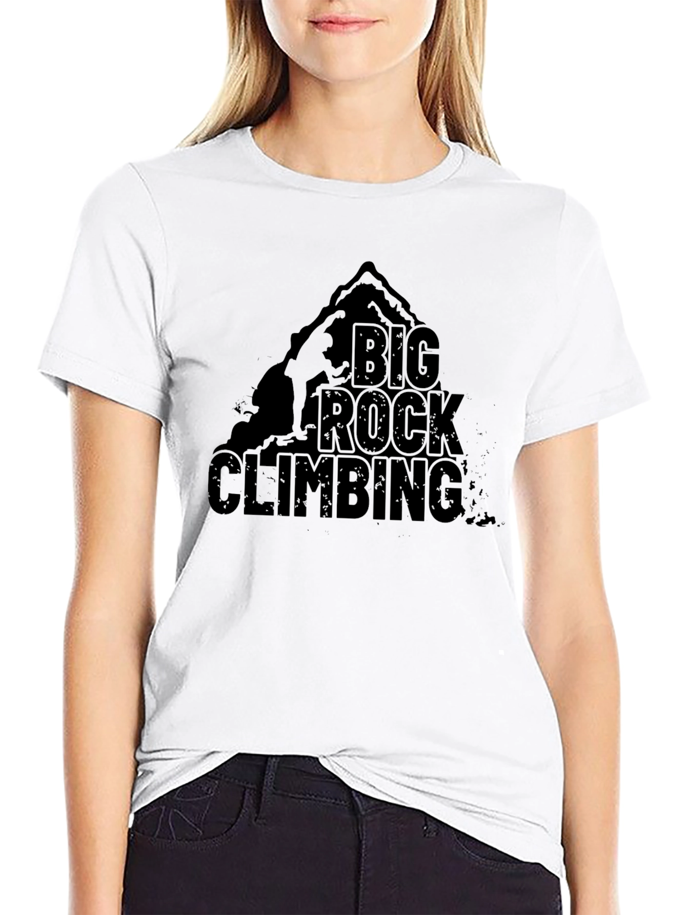 Big Rock Climbing T-Shirt - Mountain Adventure Tee
