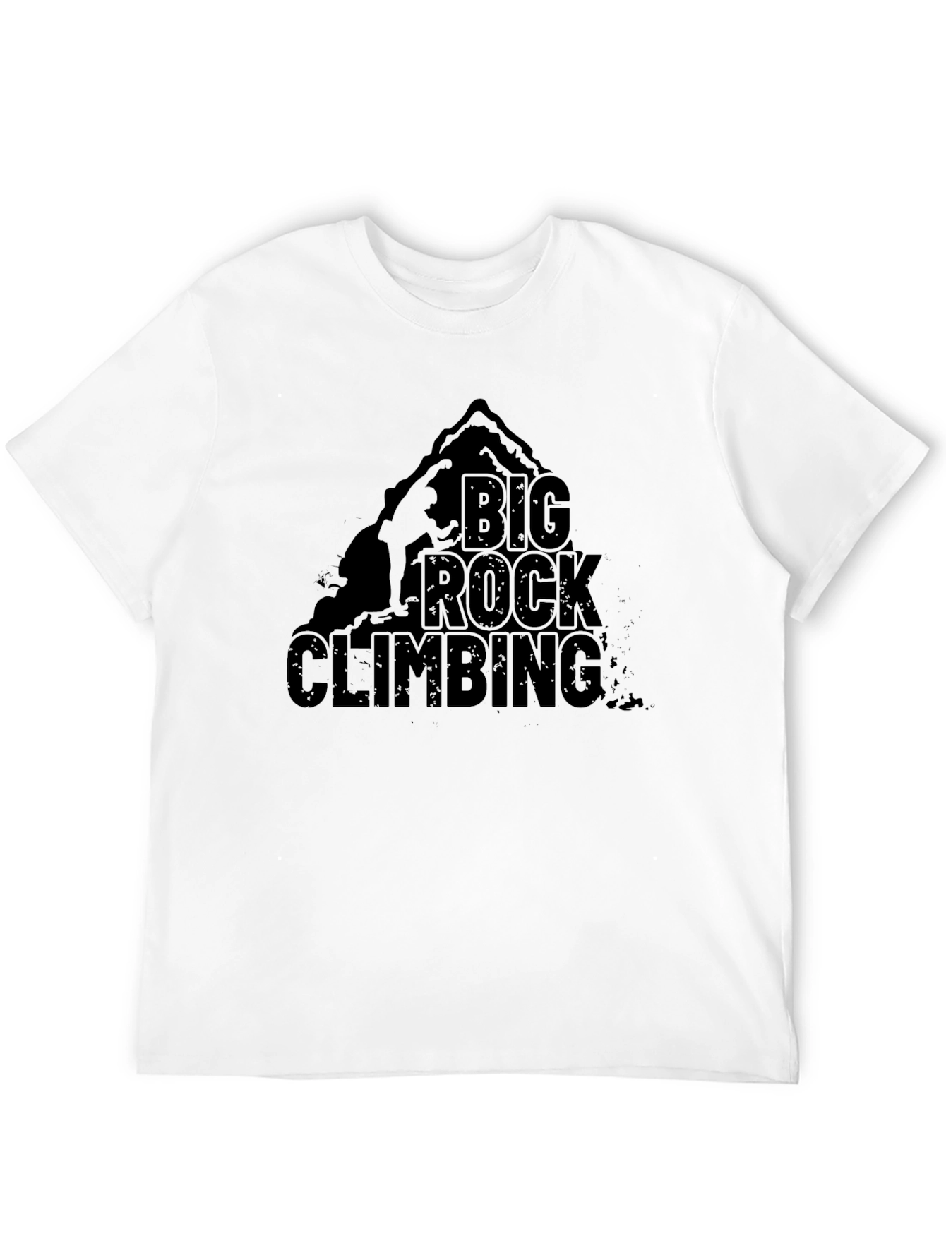 Big Rock Climbing T-Shirt - Mountain Adventure Tee