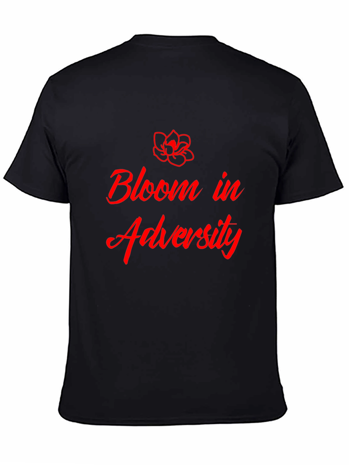 Bloom in Adversity Graphic Tee - Stylish and Inspiring