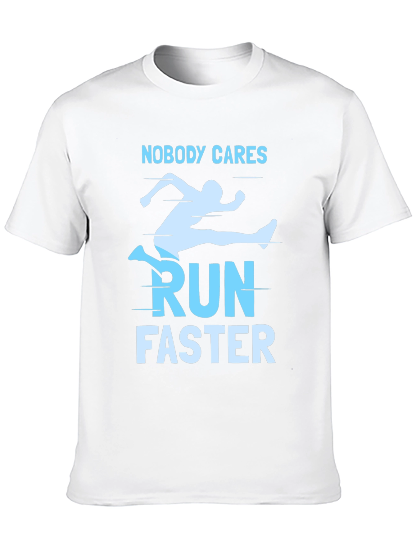 Run Faster Graphic Tee - Black