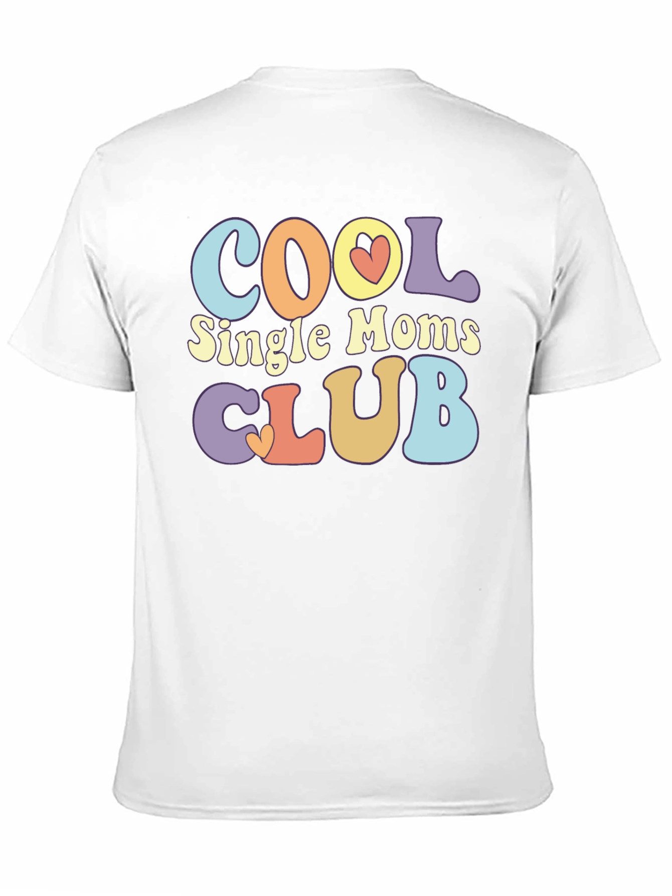 Cool Single Moms Club Graphic T-Shirt