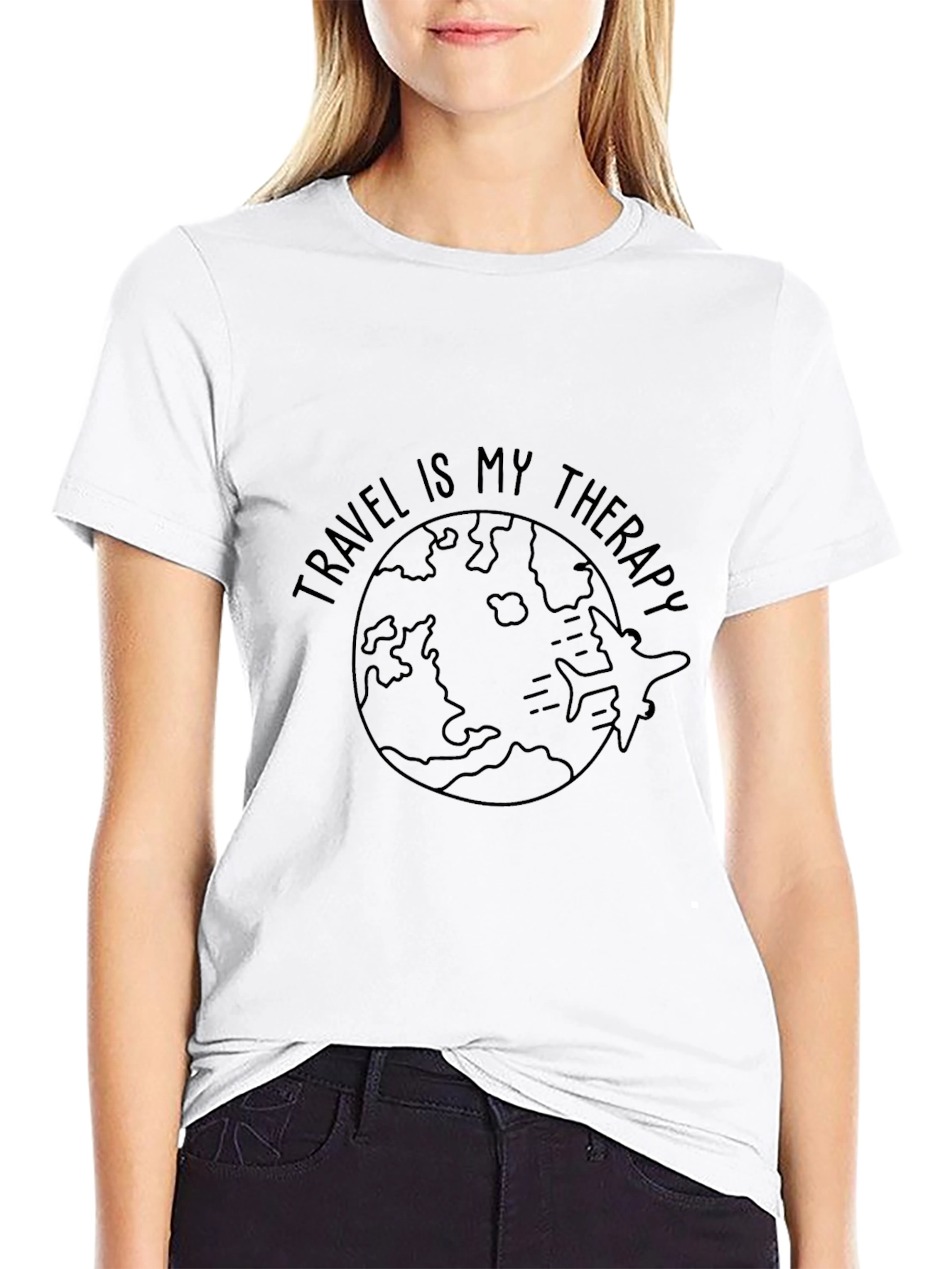 Travel Therapy Graphic T-Shirt