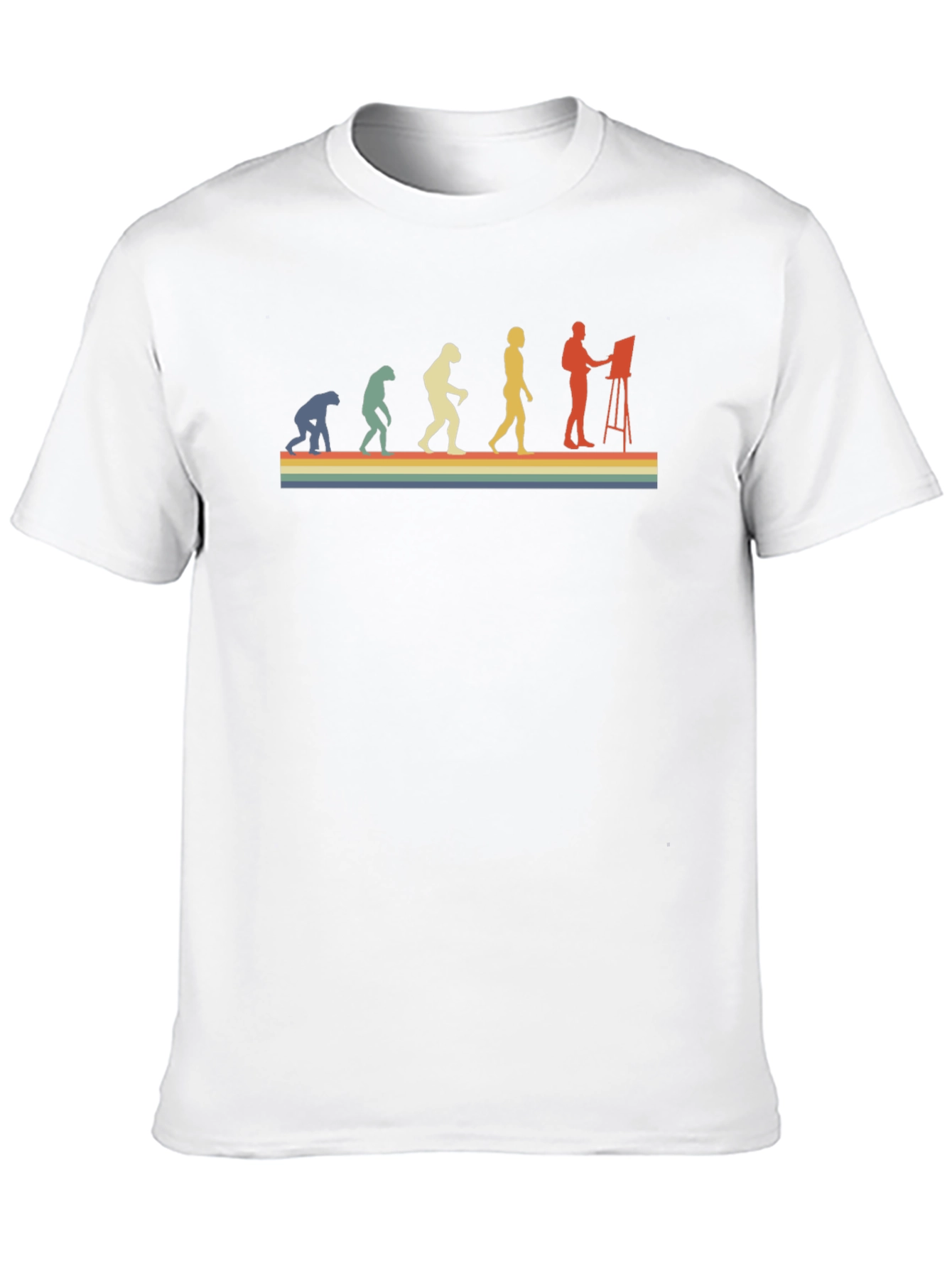 Artist Evolution T-Shirt - Creative Design Tee