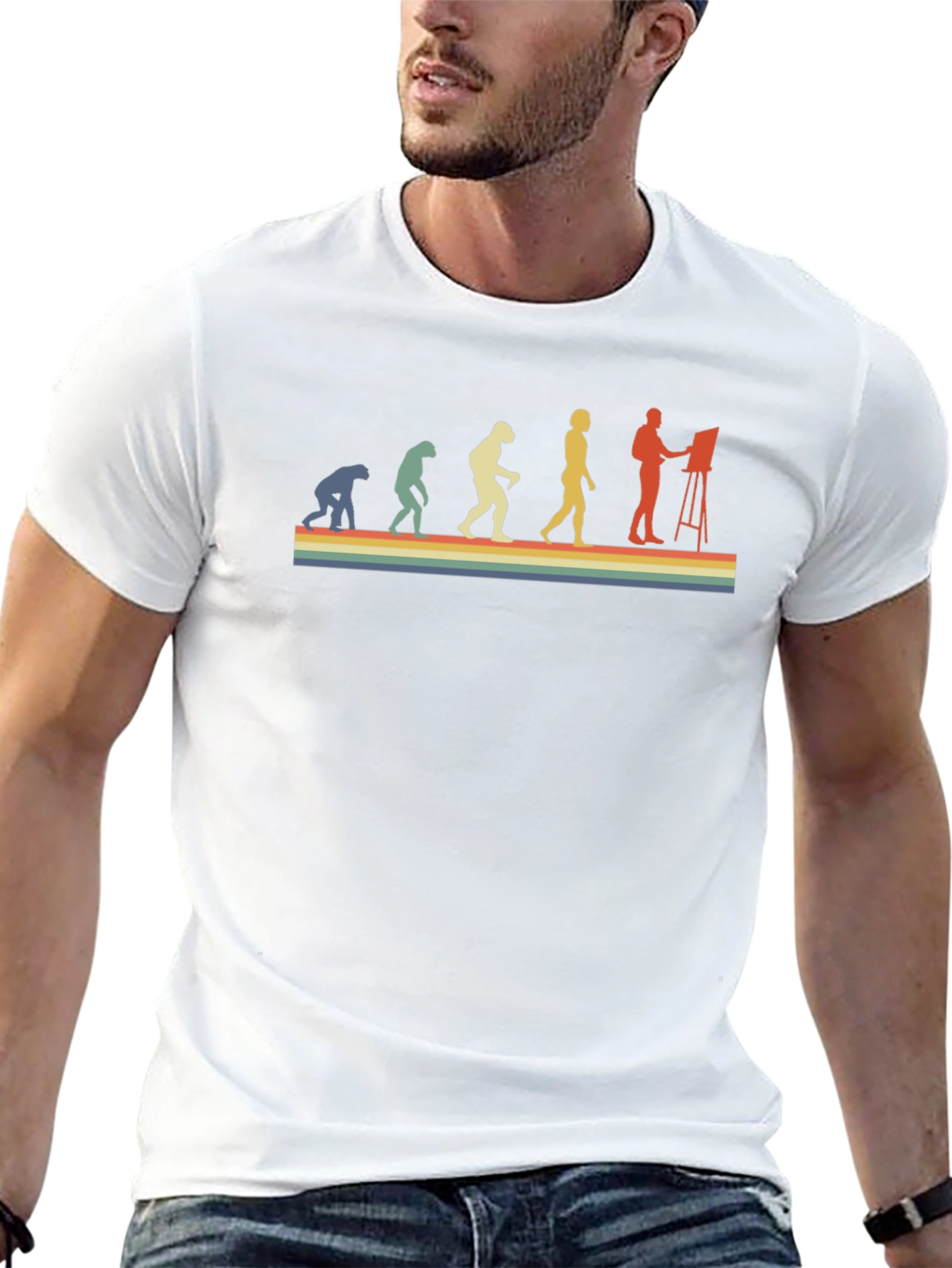 Artist Evolution T-Shirt - Creative Design Tee
