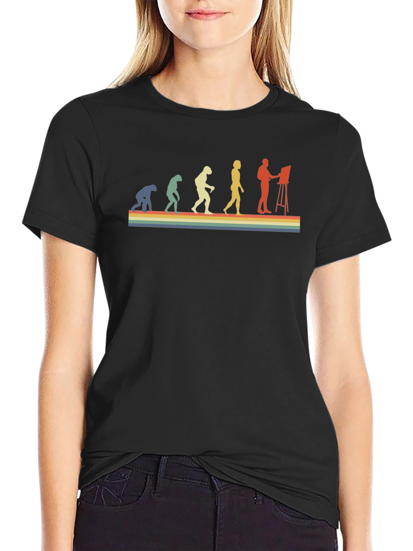 Artist Evolution T-Shirt - Creative Design Tee