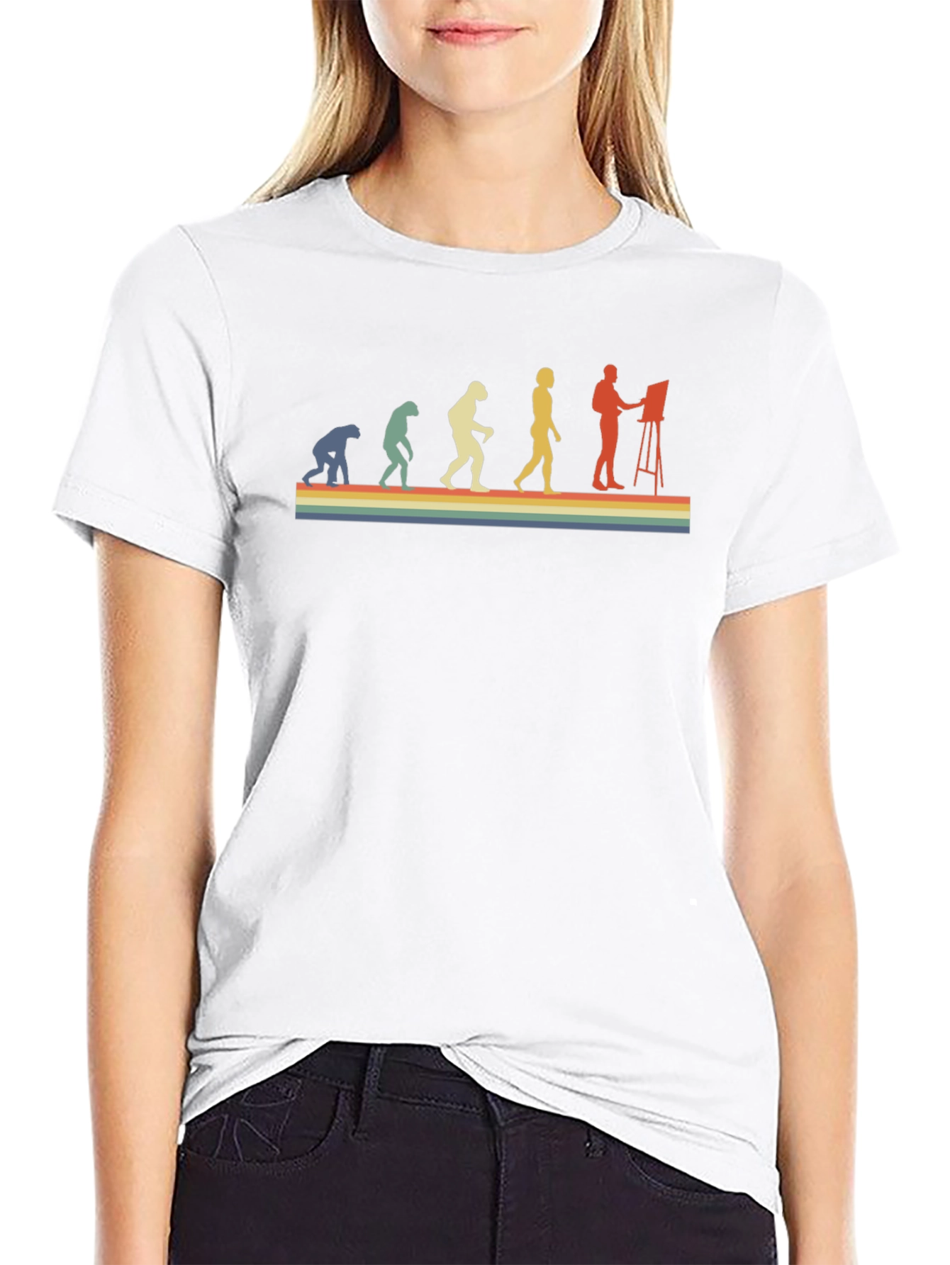 Artist Evolution T-Shirt - Creative Design Tee