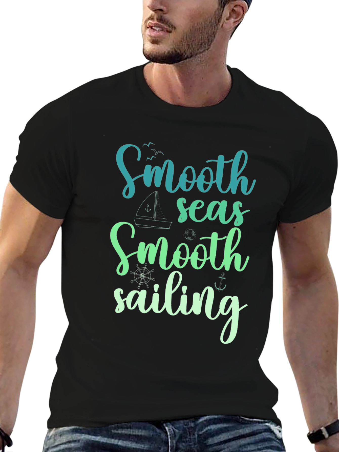 Smooth Seas Sailing Graphic Tee