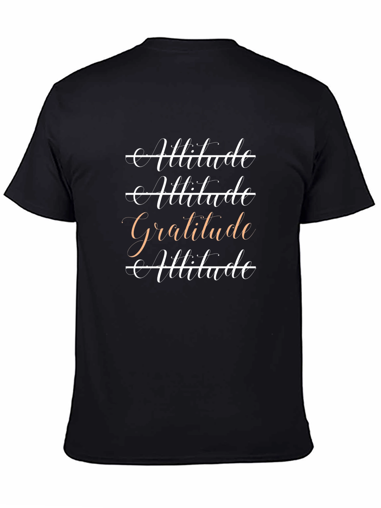 Attitude Gratitude Graphic T-Shirt