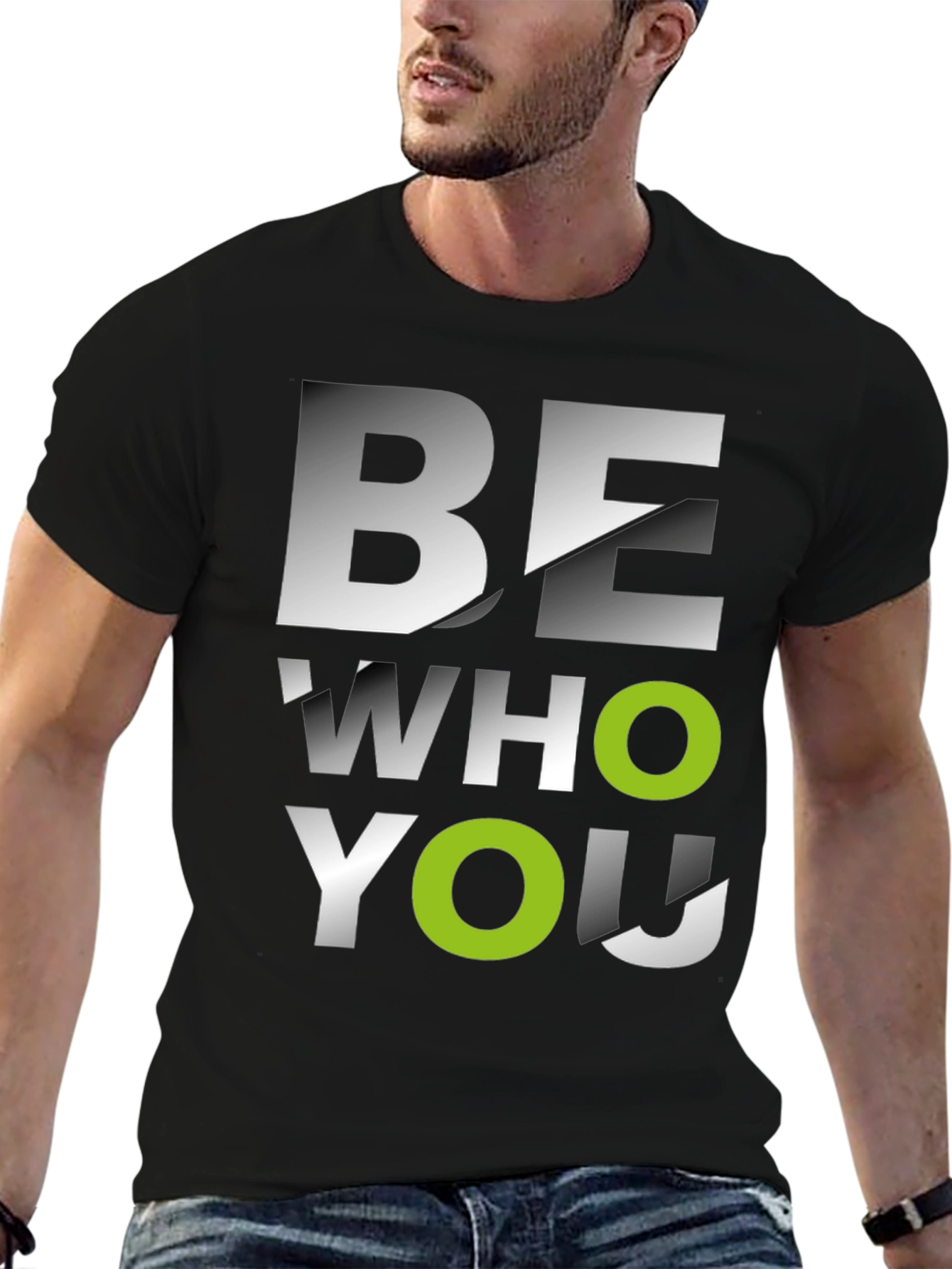 Be Who You Are Graphic Tee - Modern Style