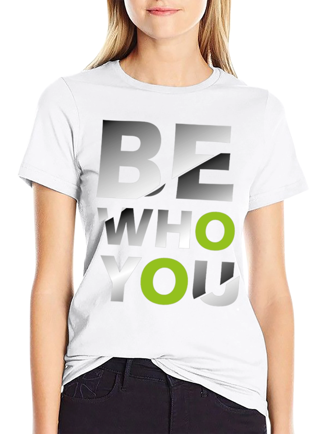 Be Who You Are Graphic Tee - Modern Style