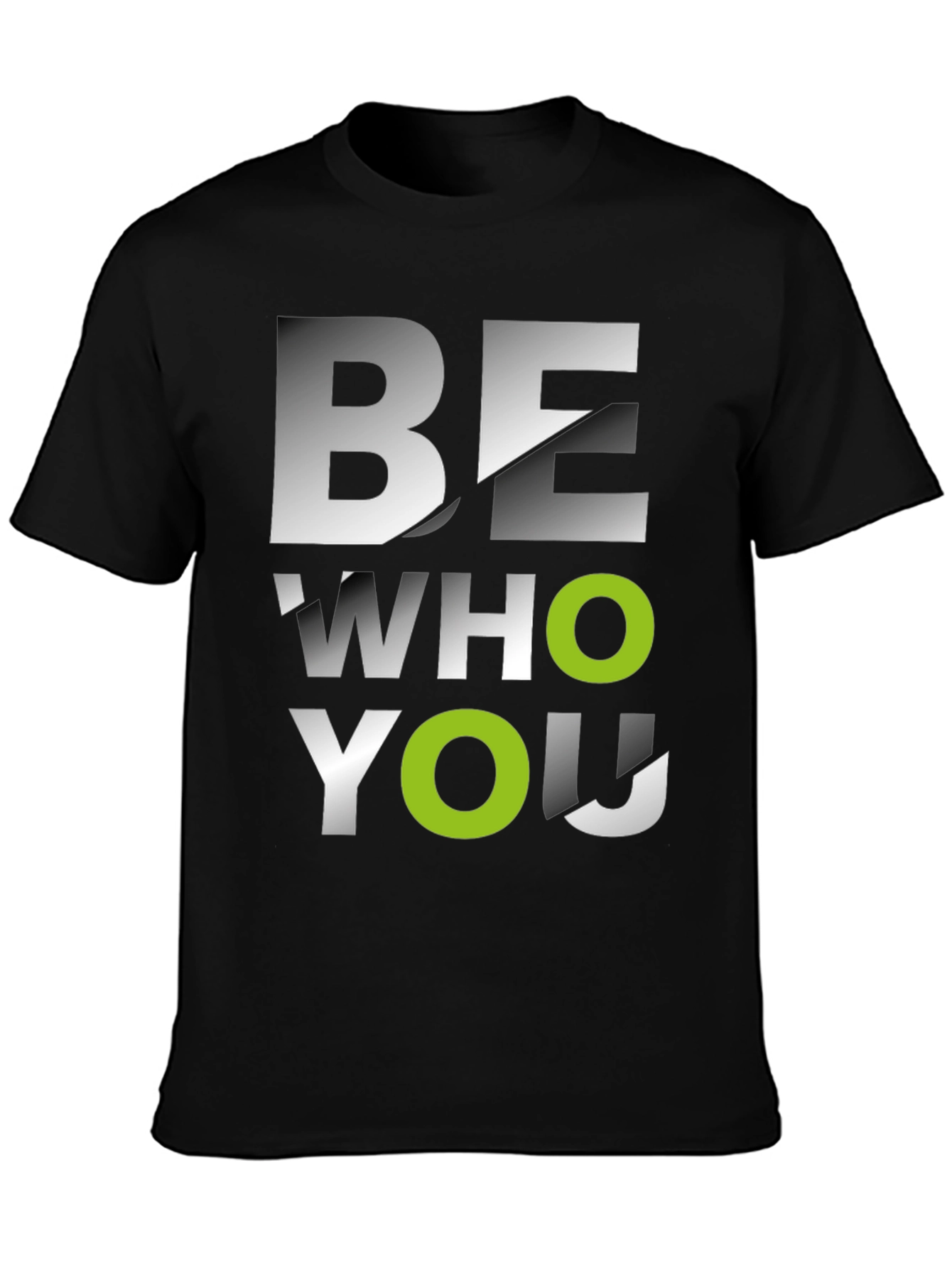Be Who You Are Graphic Tee - Modern Style