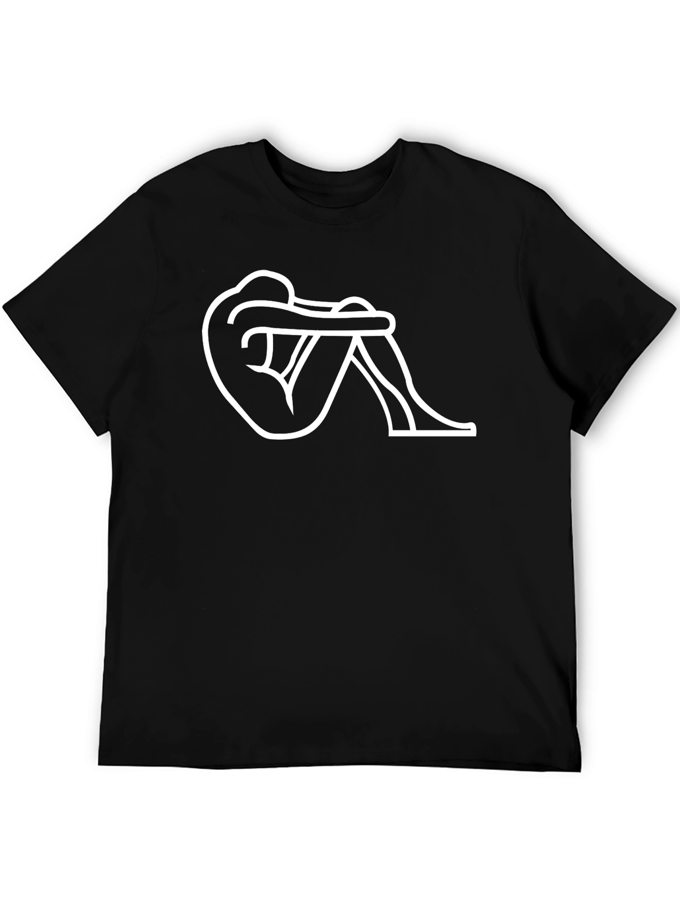 Minimalist Line Art T-Shirt