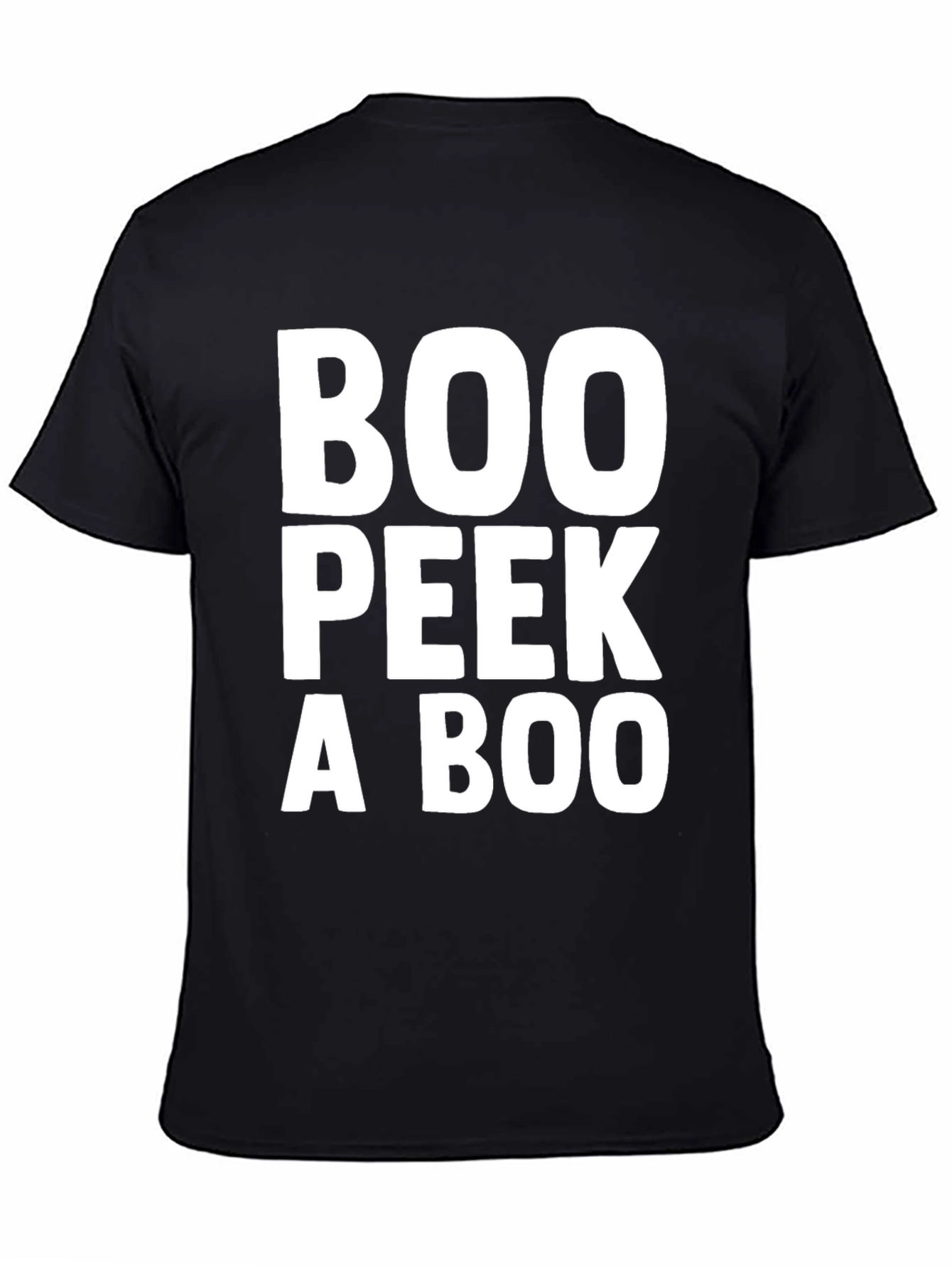 Boo Peek a Boo Funny Halloween T-Shirt
